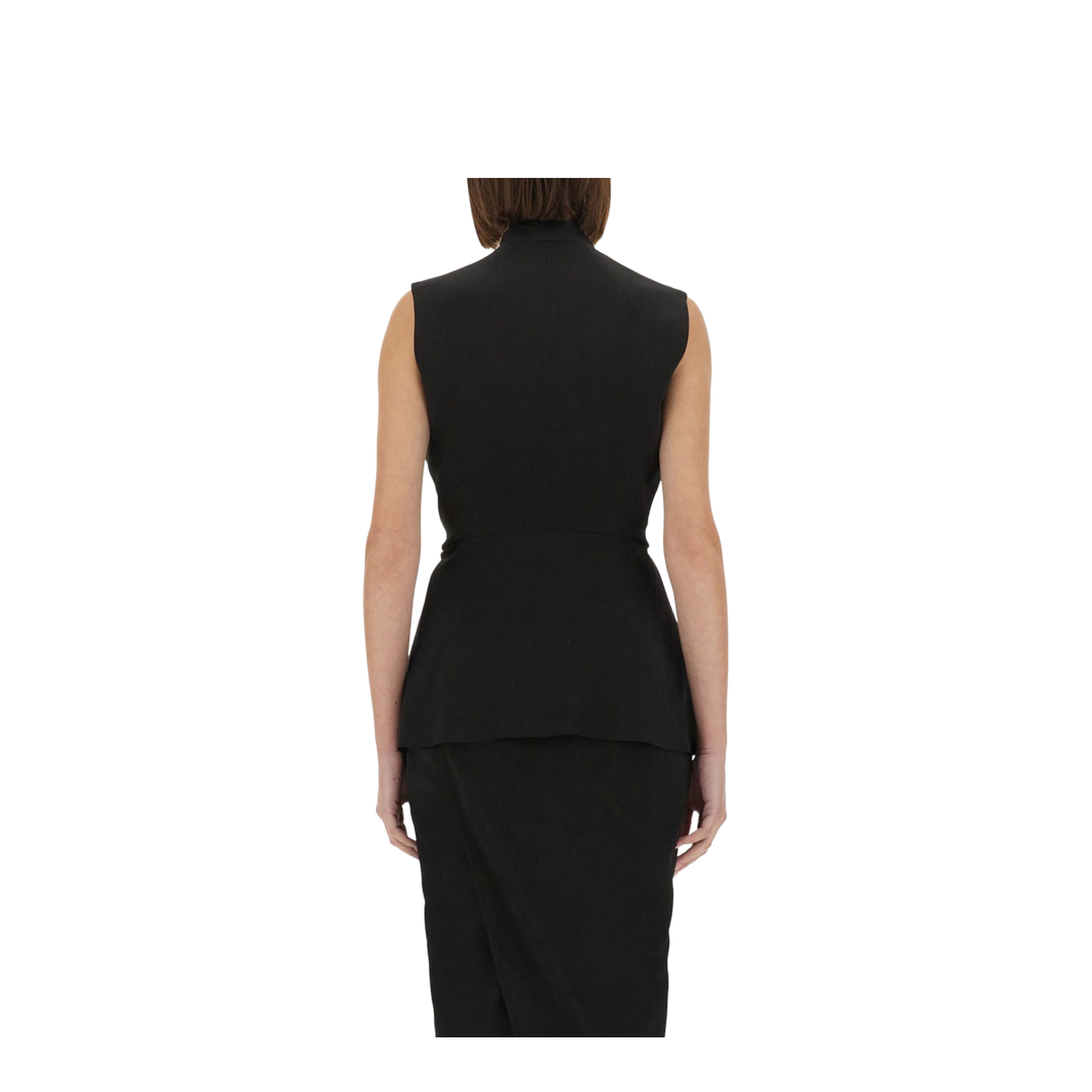 Structured Sleeveless Jacket