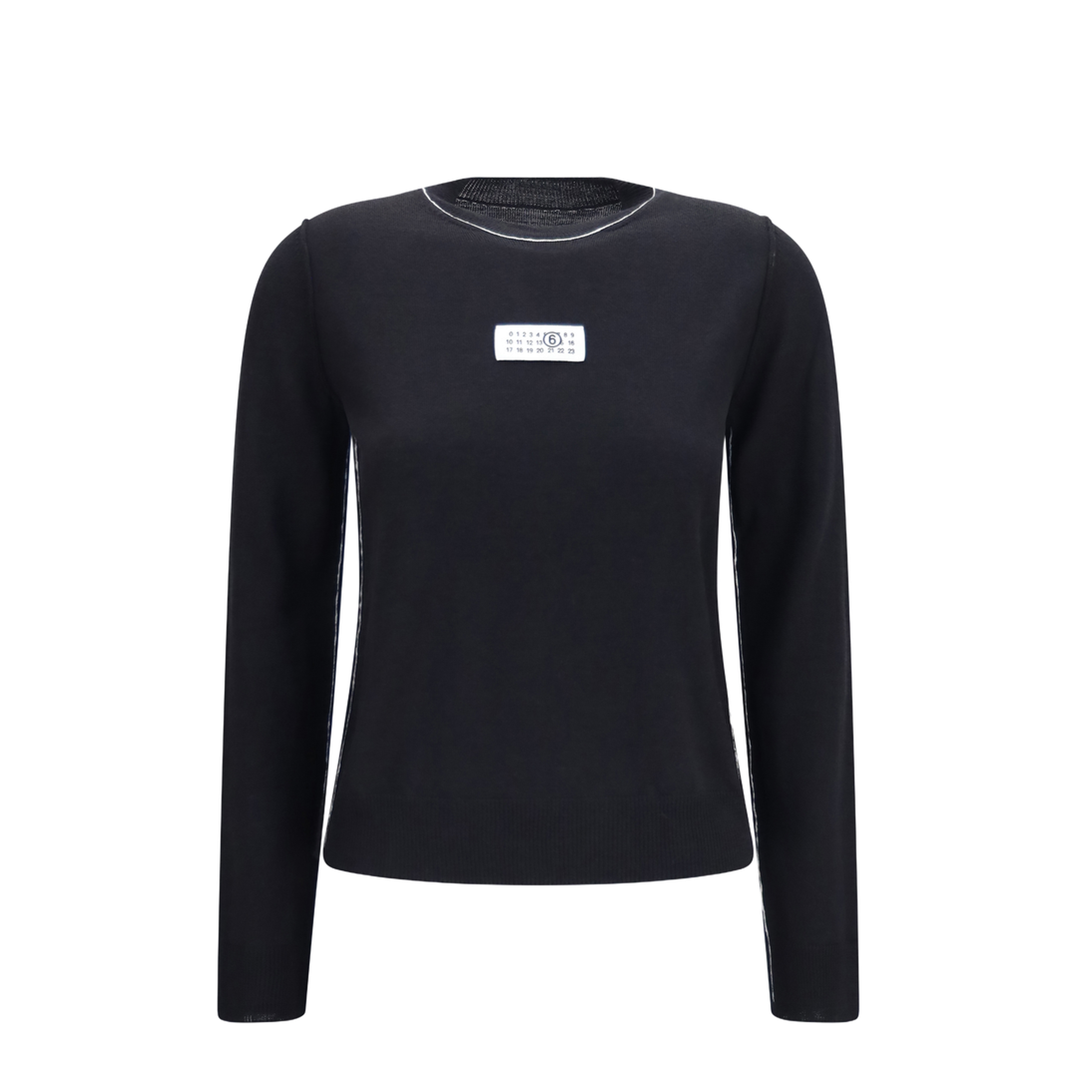 MAYFEYR - - Wool-Blend T-Shirt With Contrast Details - S52HL0066M13037