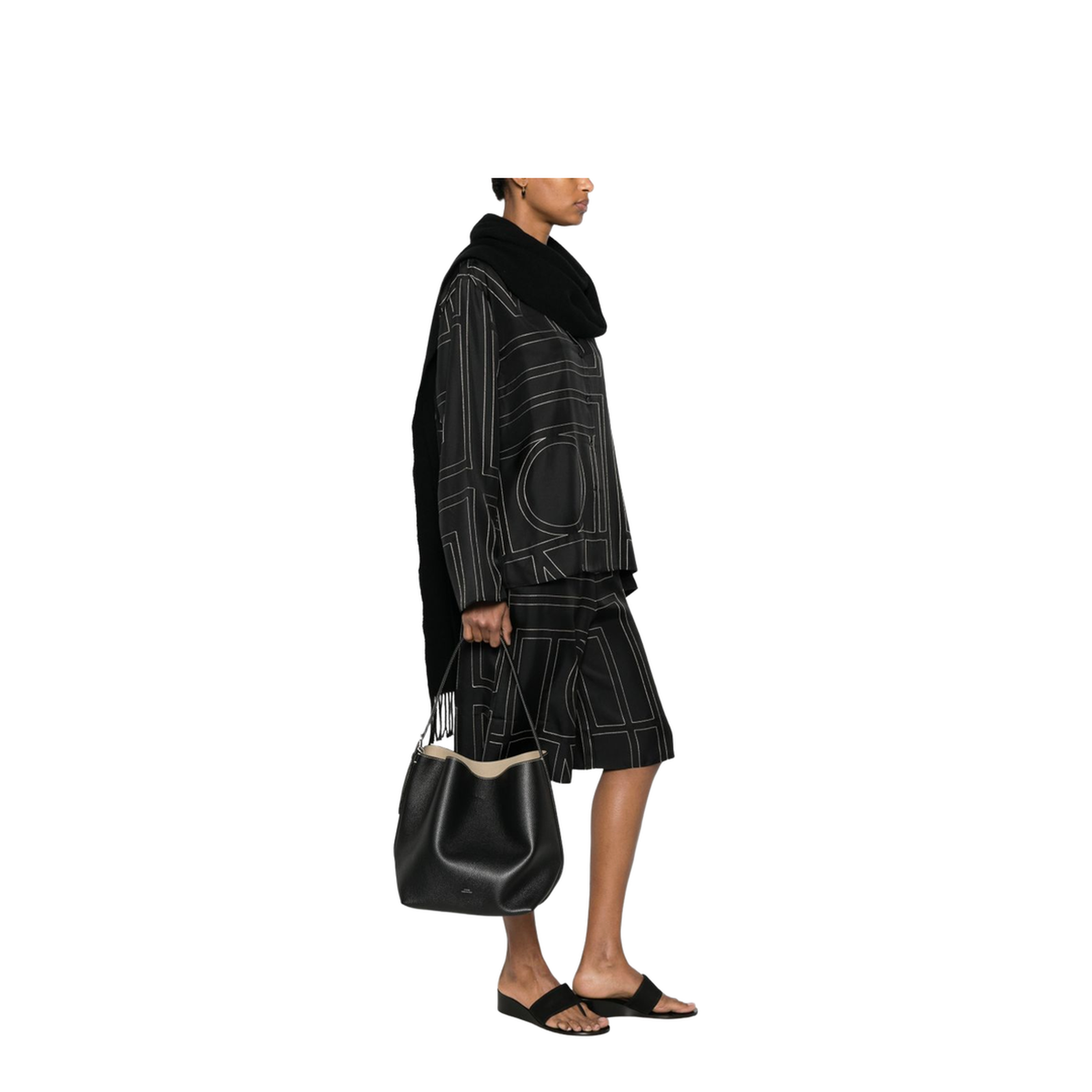 MAYFEYR - Toteme - Shorts Black - 263WRB0422FB0704001