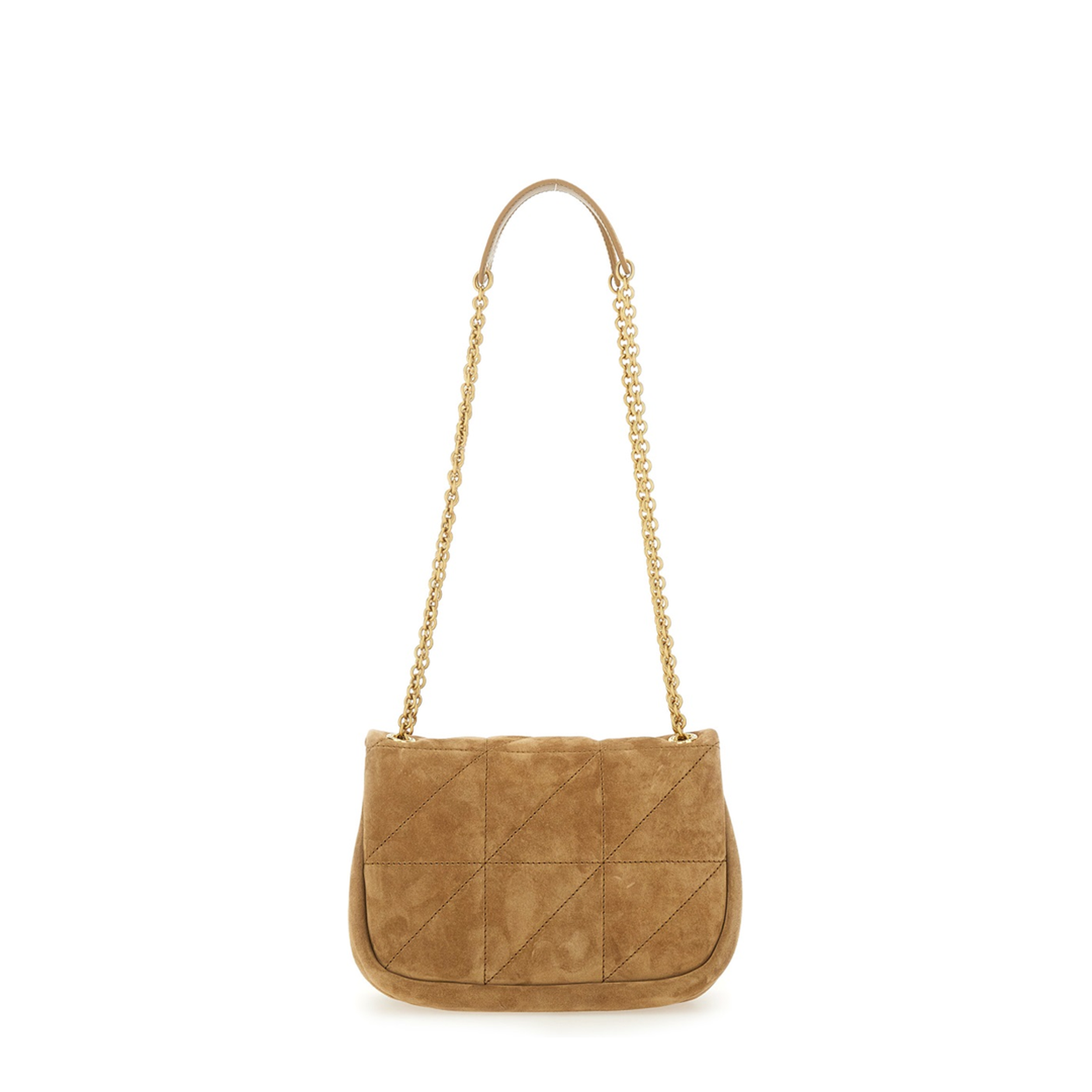 Jamie 4.3 Mini Suede Crossbody - Light Brown