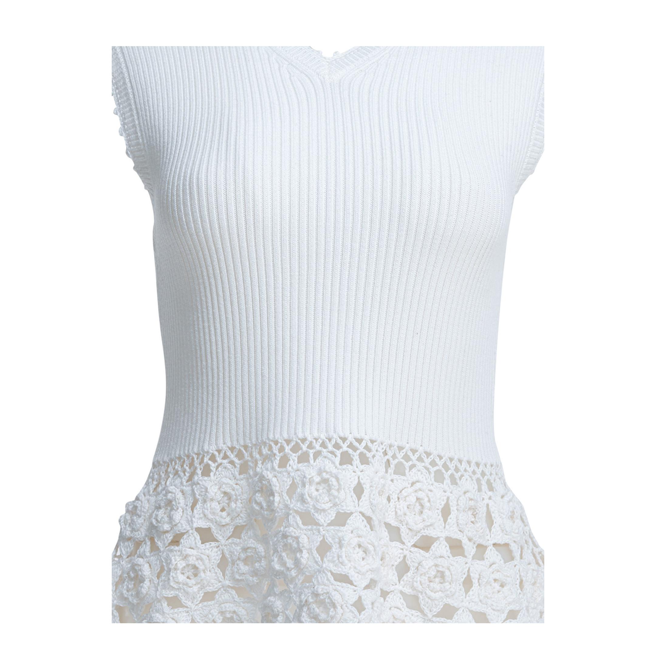 MAYFEYR - Ganni - Knitted Worked Vest - A1070251135