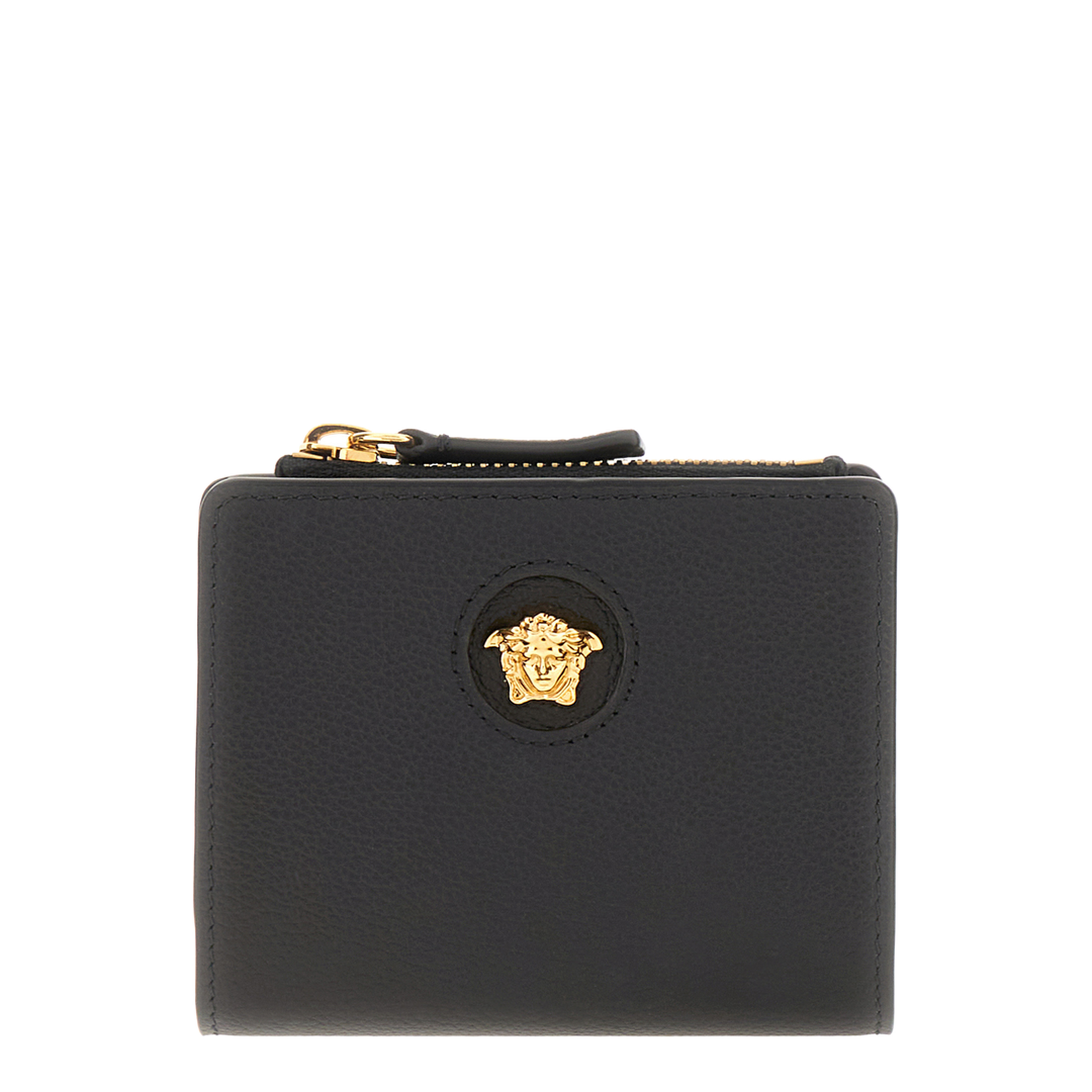 Black leather wallet