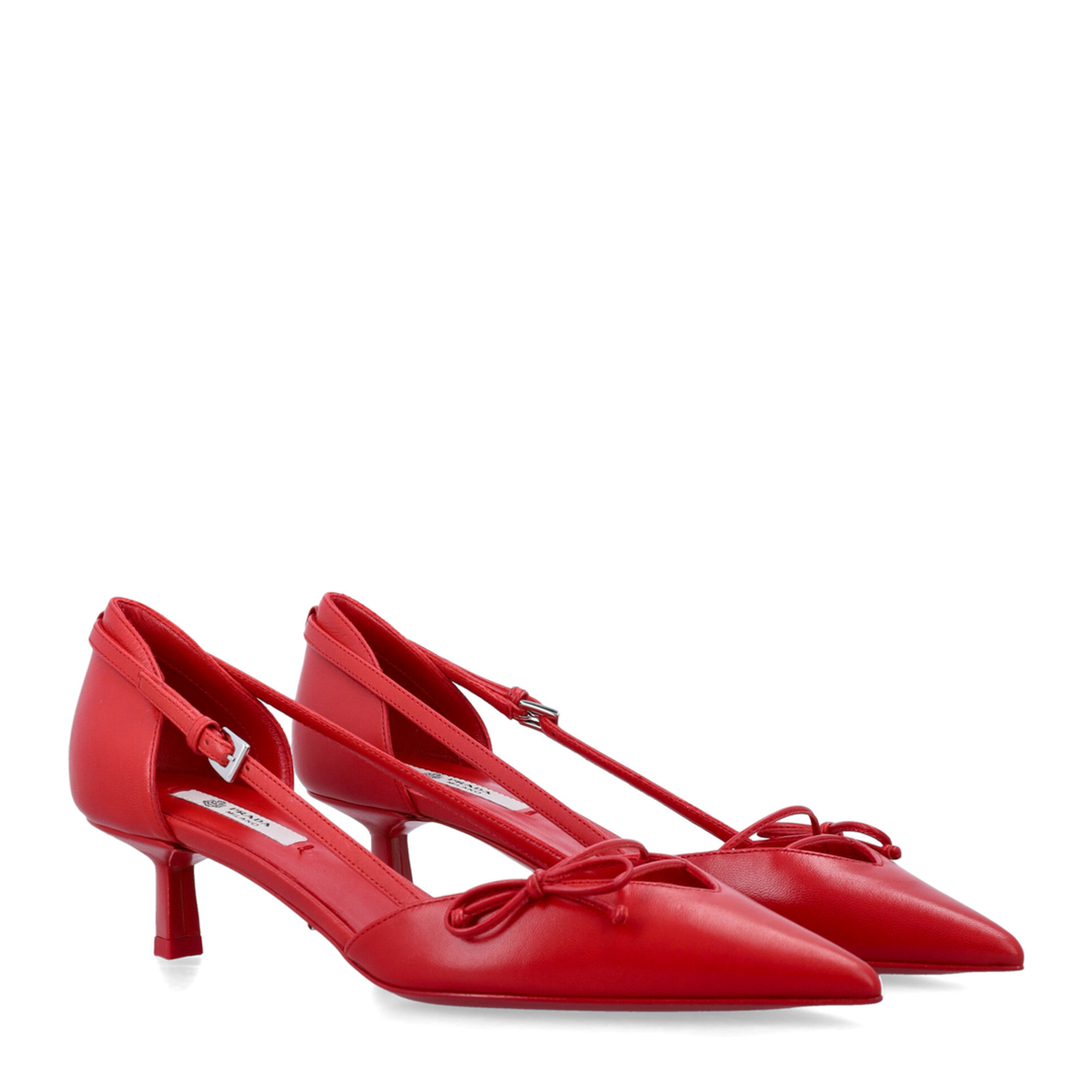 MAYFEYR - Prada - Flat Shoes Red - 1I442OFB045011F0011