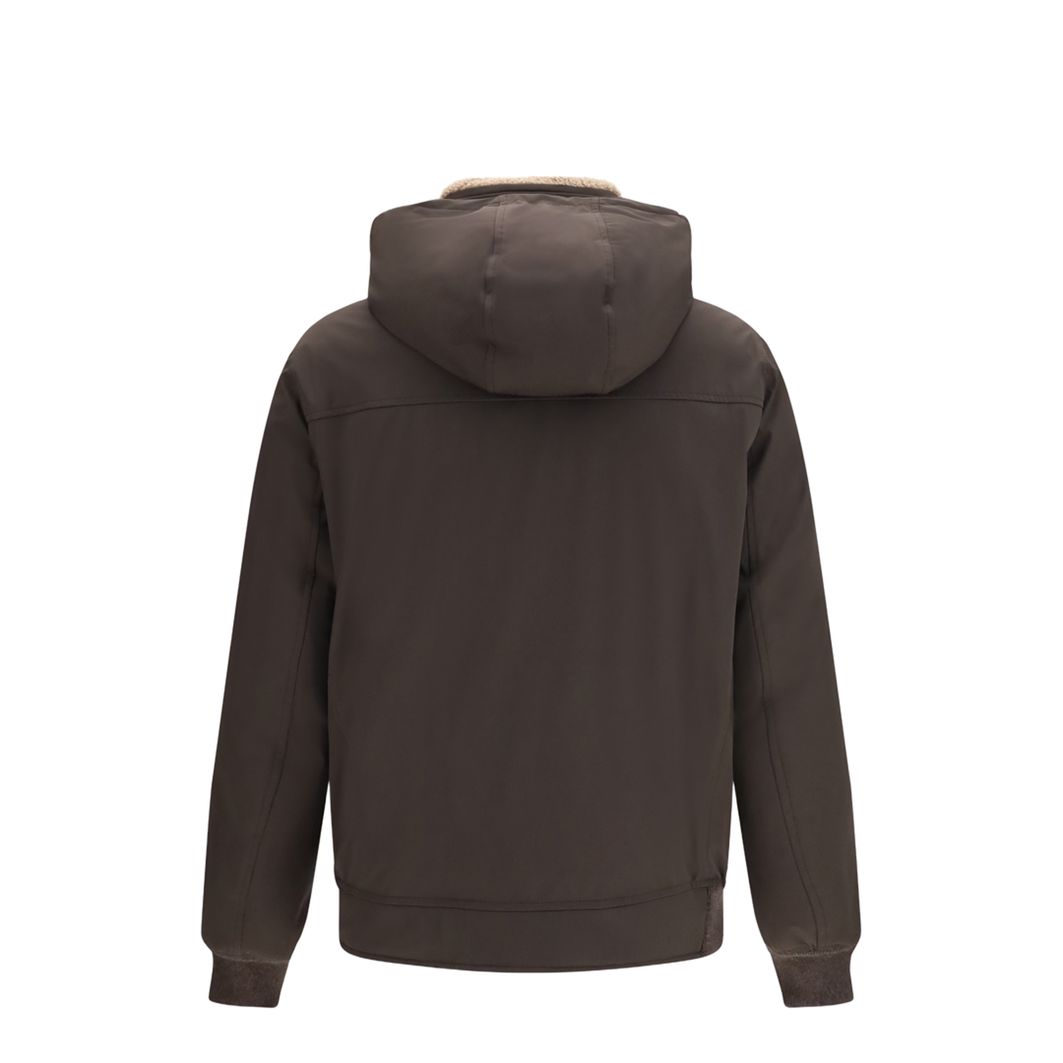 MAYFEYR - Brunello Cucinelli - Nylon Down Jacket With Removable Hood - MV4061606