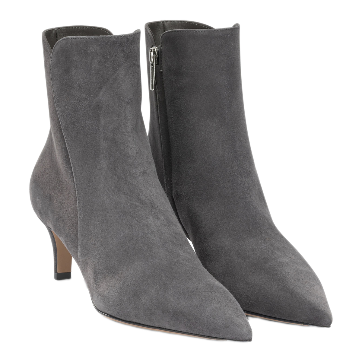 MAYFEYR - Gianvito Rossi - Levy 55Mm Ankle Boots With Zipper - G7386855RICCASLAPI