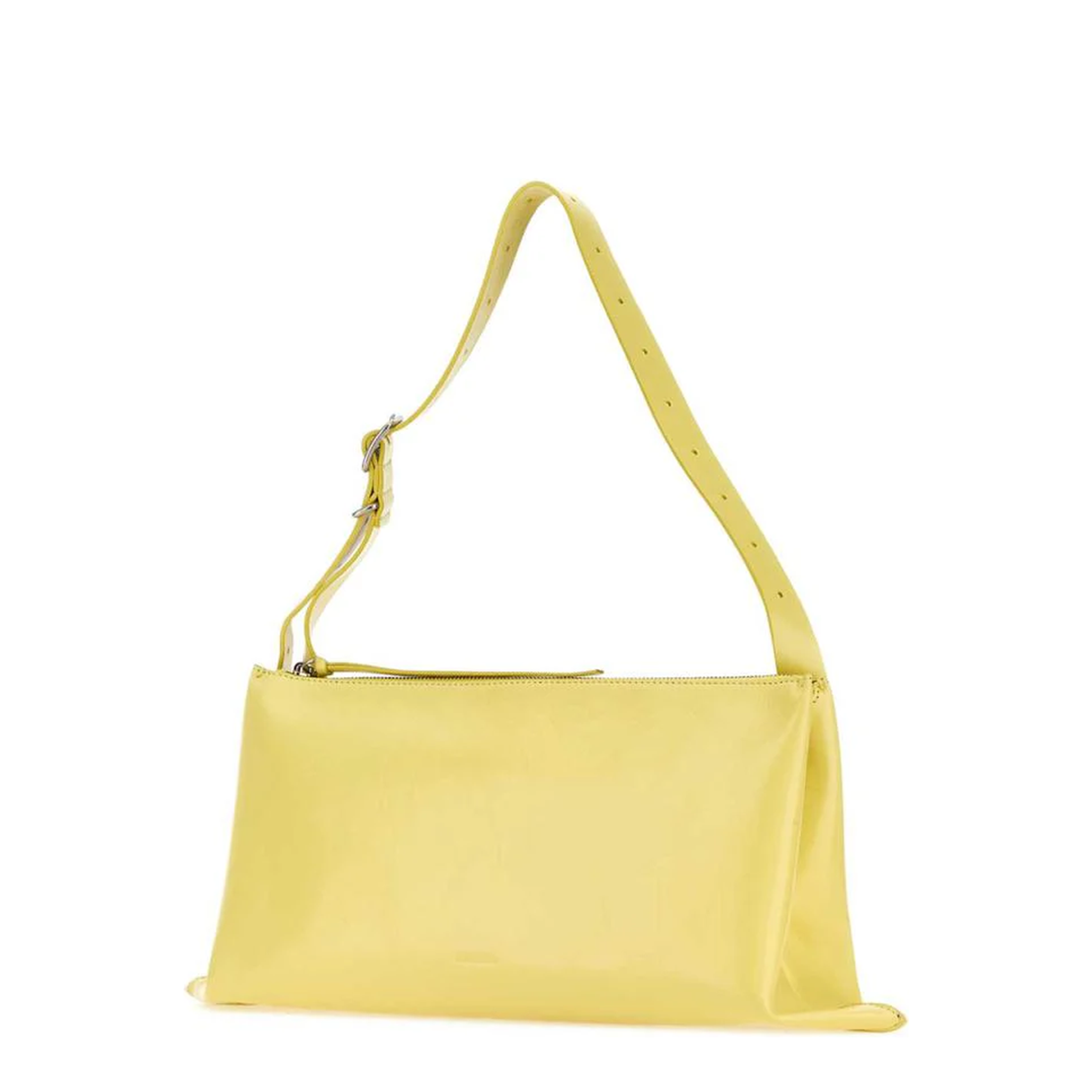 Yellow Leather Shoulder Bag