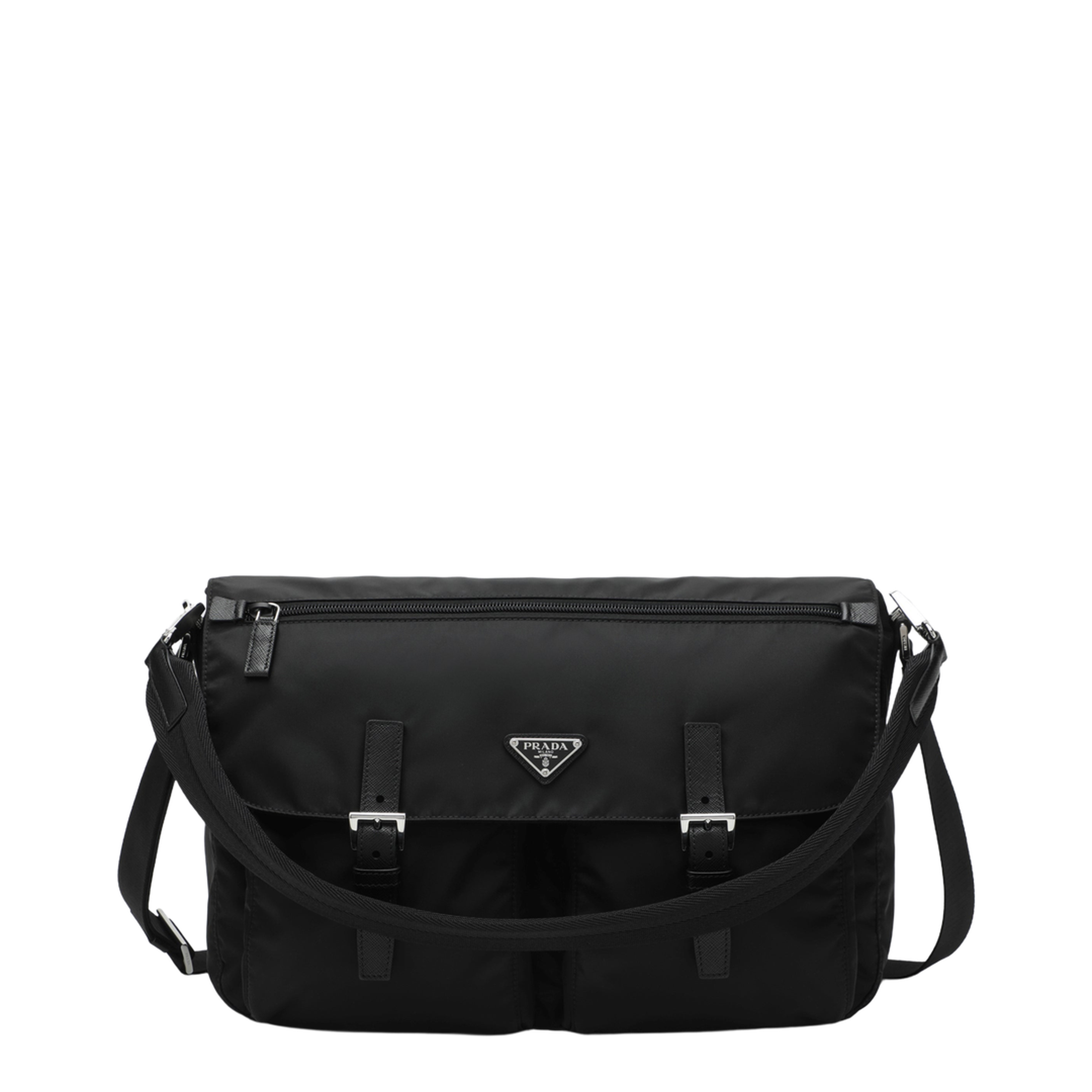 MAYFEYR - Prada - Re-Nylon Crossbody Bag In Black - 2VD072DMO2C26F0002