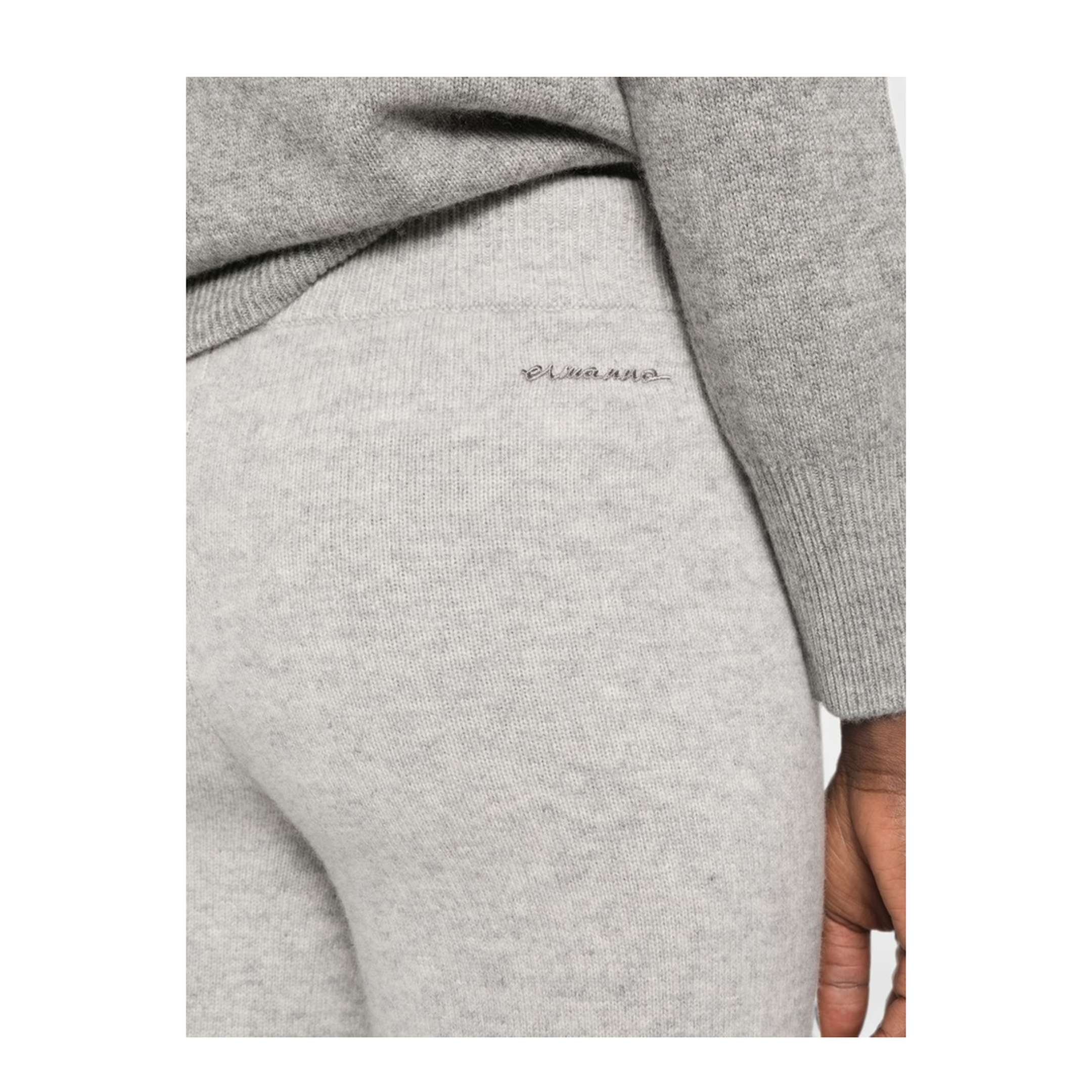 MAYFEYR - Ermanno Firenze - Trousers Grey - D49EP033E58MF017