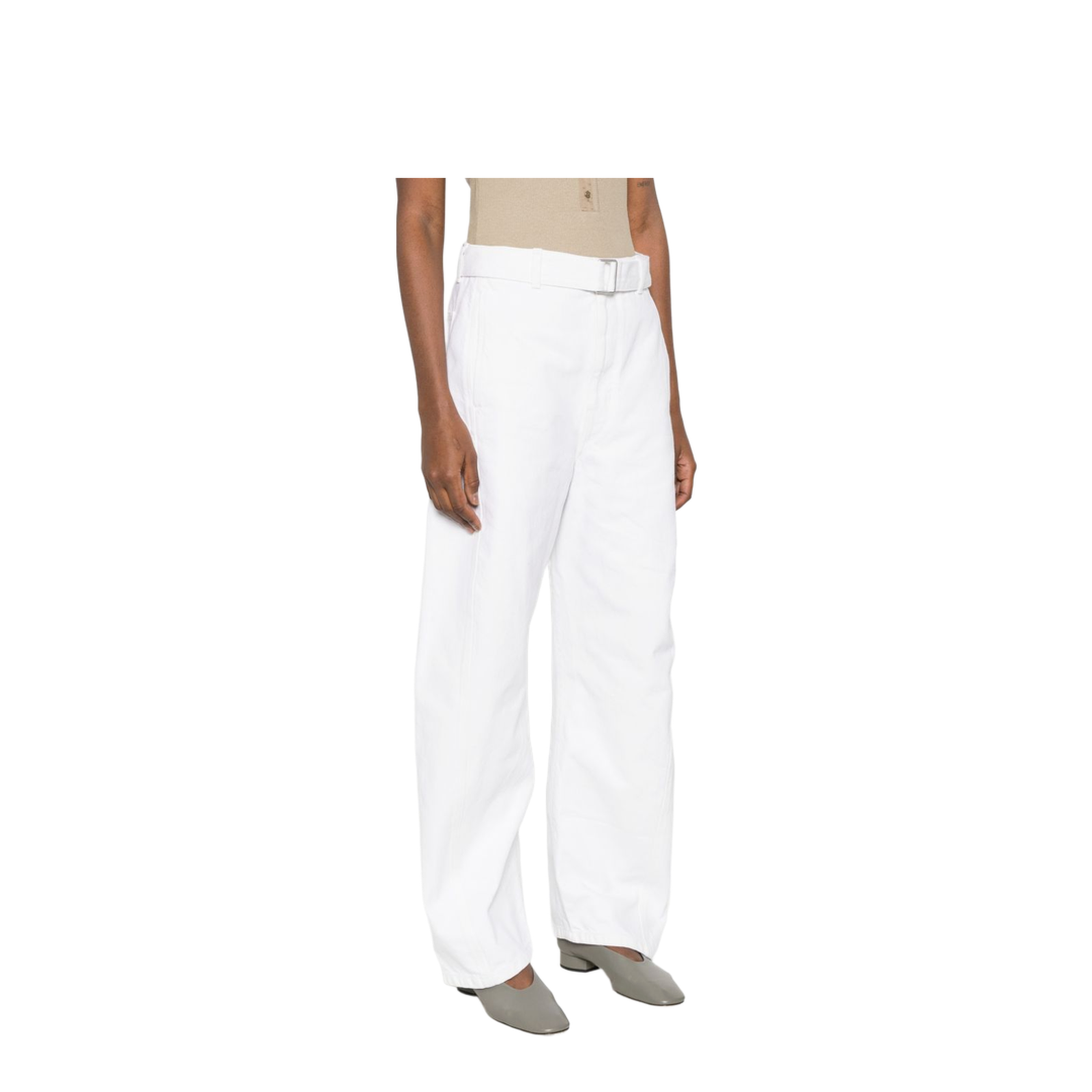 MAYFEYR - Lemaire - Jeans White - PA326DLD1070086