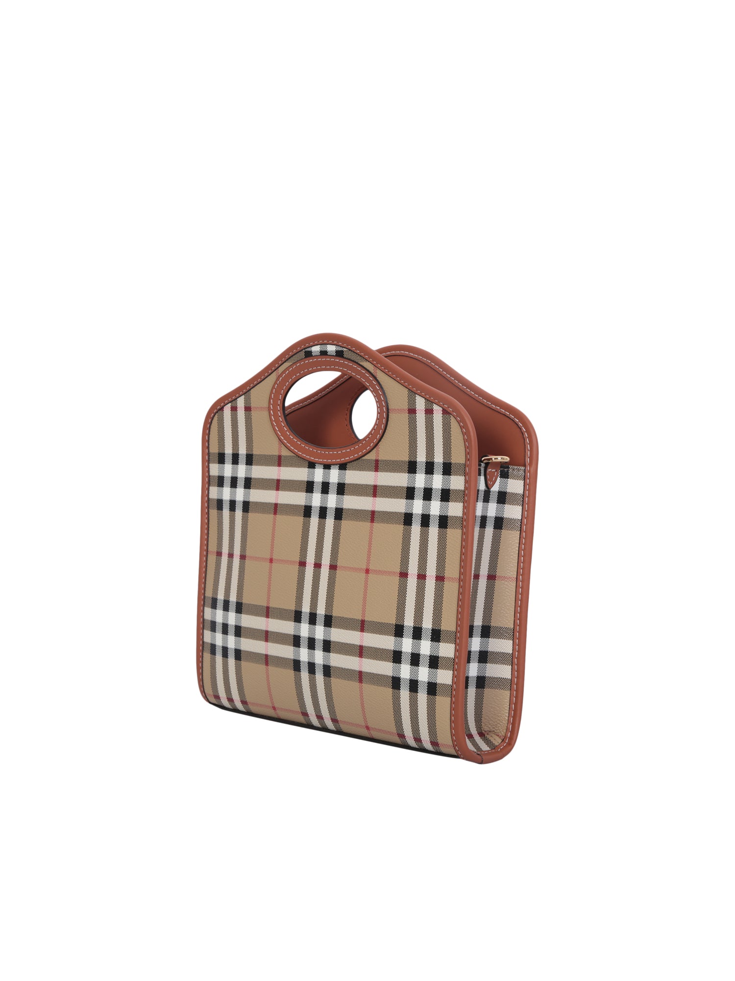 口袋托特包,金色五金配件