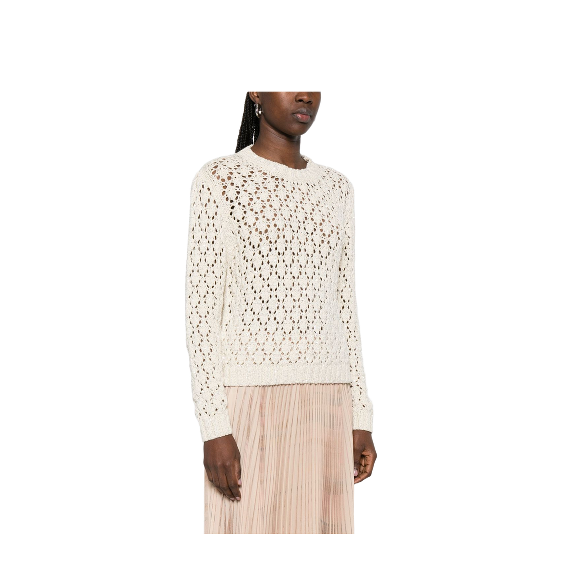 MAYFEYR - Fabiana Filippi - Sweaters White - MAD276F101M102VR1