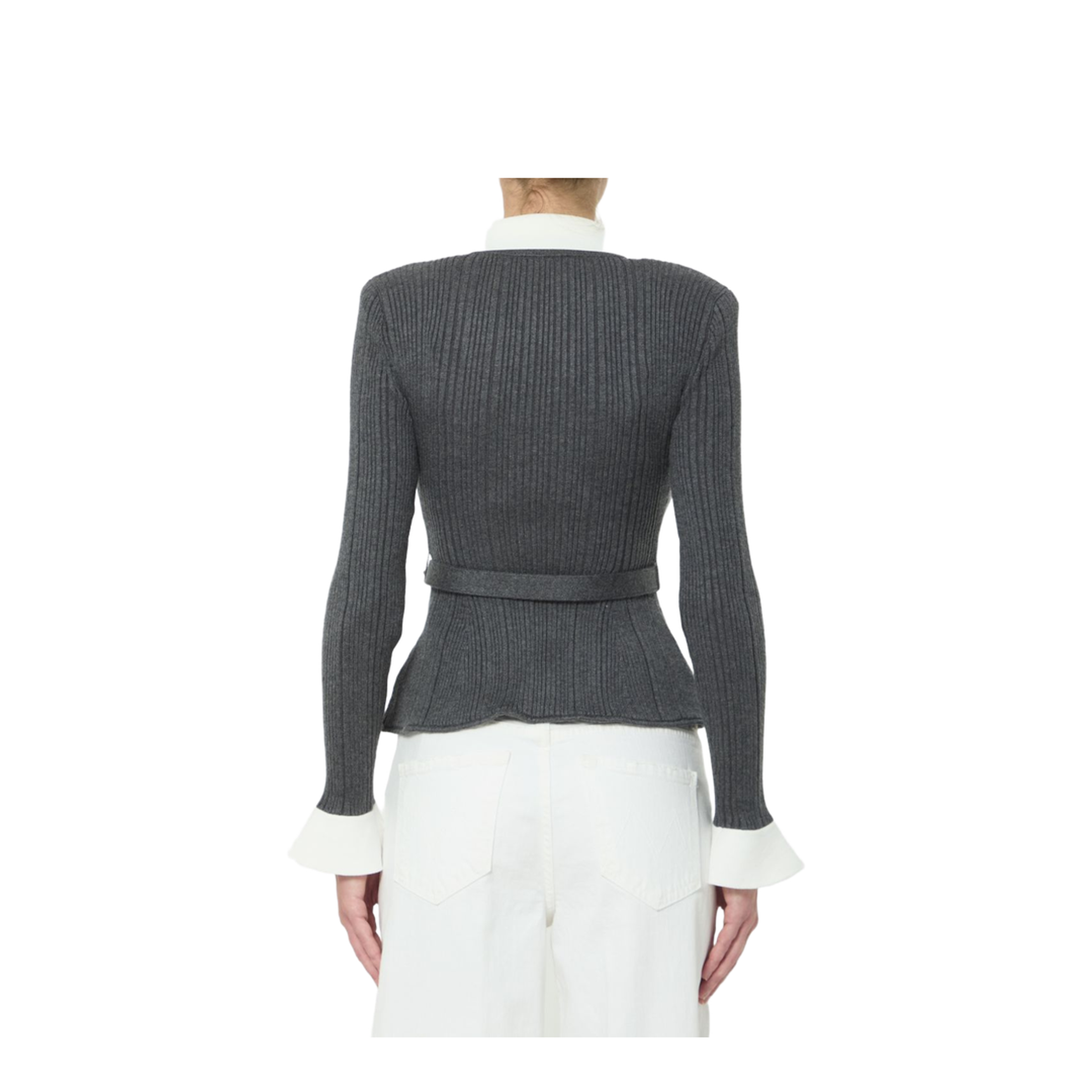 MAYFEYR - Self Portrait - Sweaters Grey - PF26-131T-GRGREY