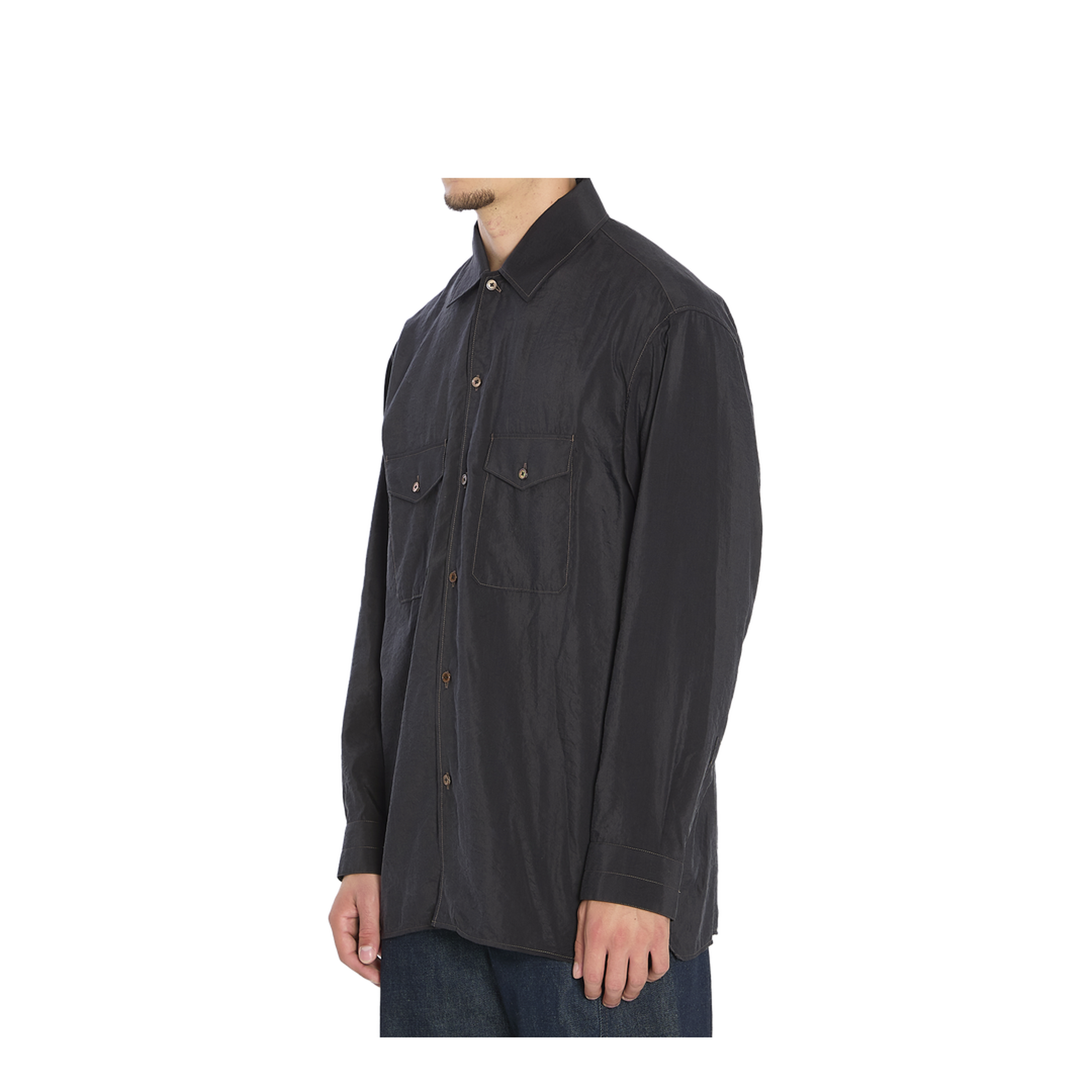 Convertible Collar Shirt
