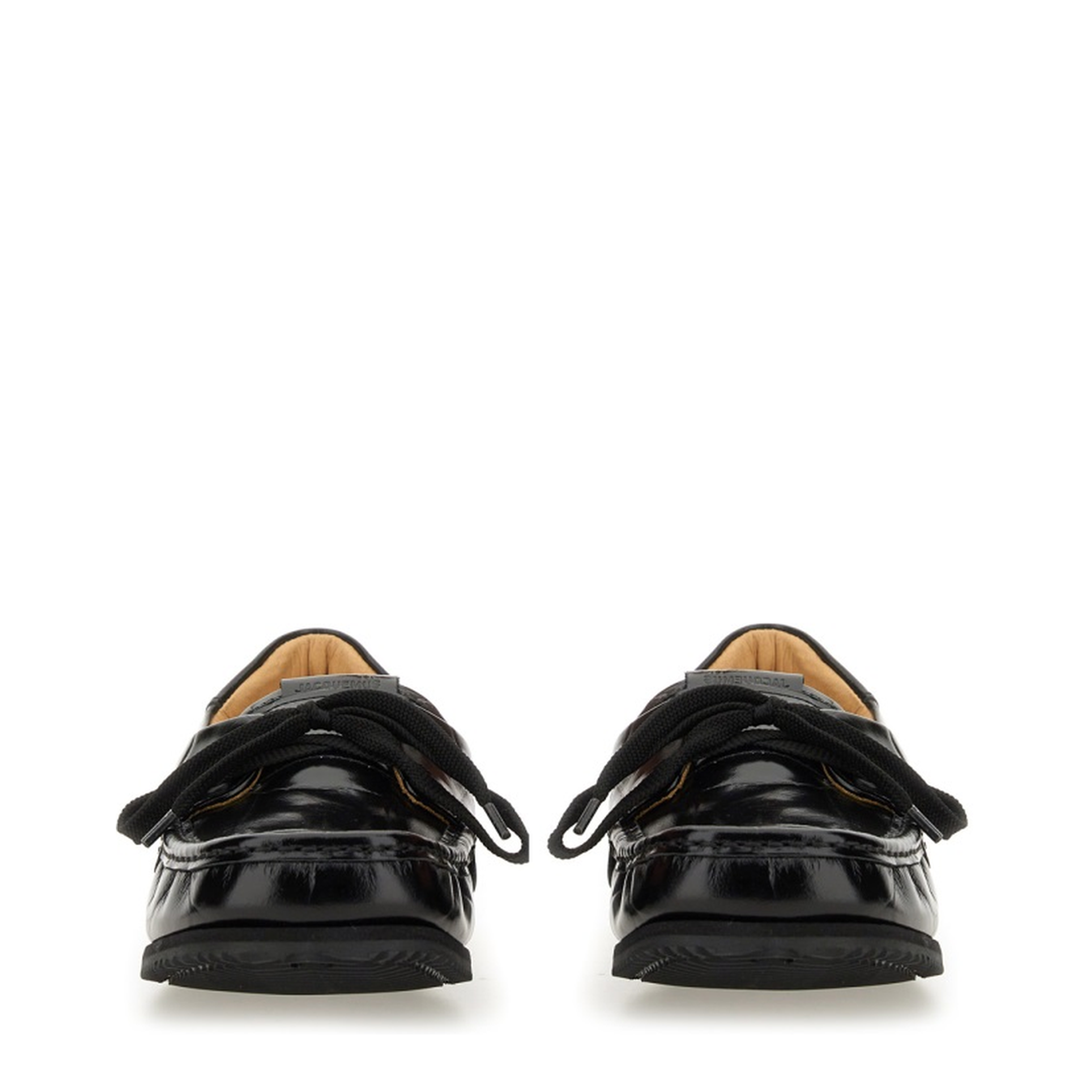 Lace-Up Shoes - Black
