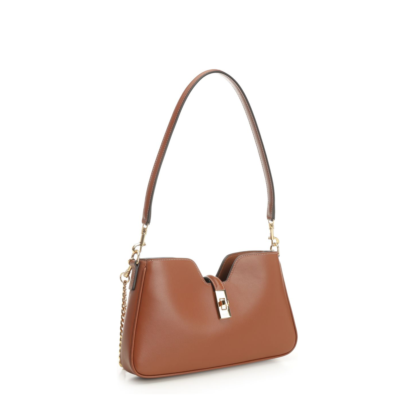 Shoulder Camille 16 Soft in Smooth Calfskin - Tan