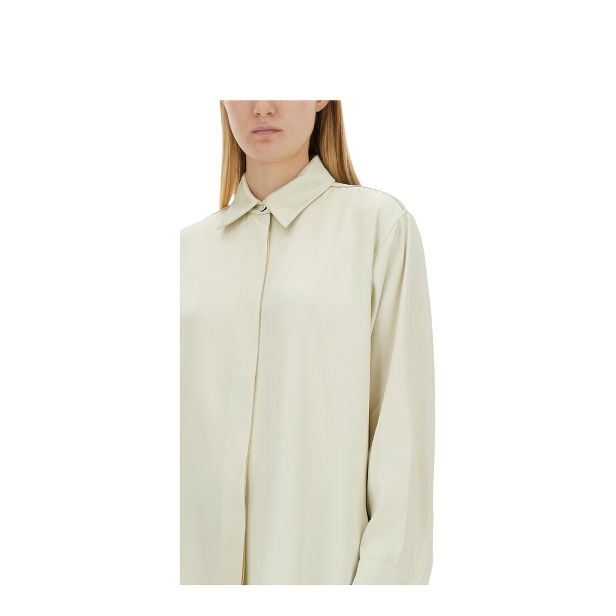 Silk Shirt - White