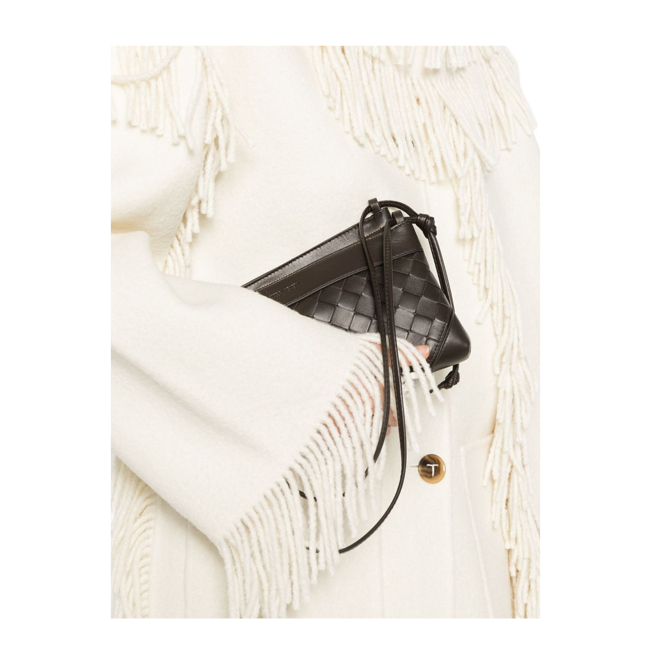 Andiamo Leather Shoulder Bag Black