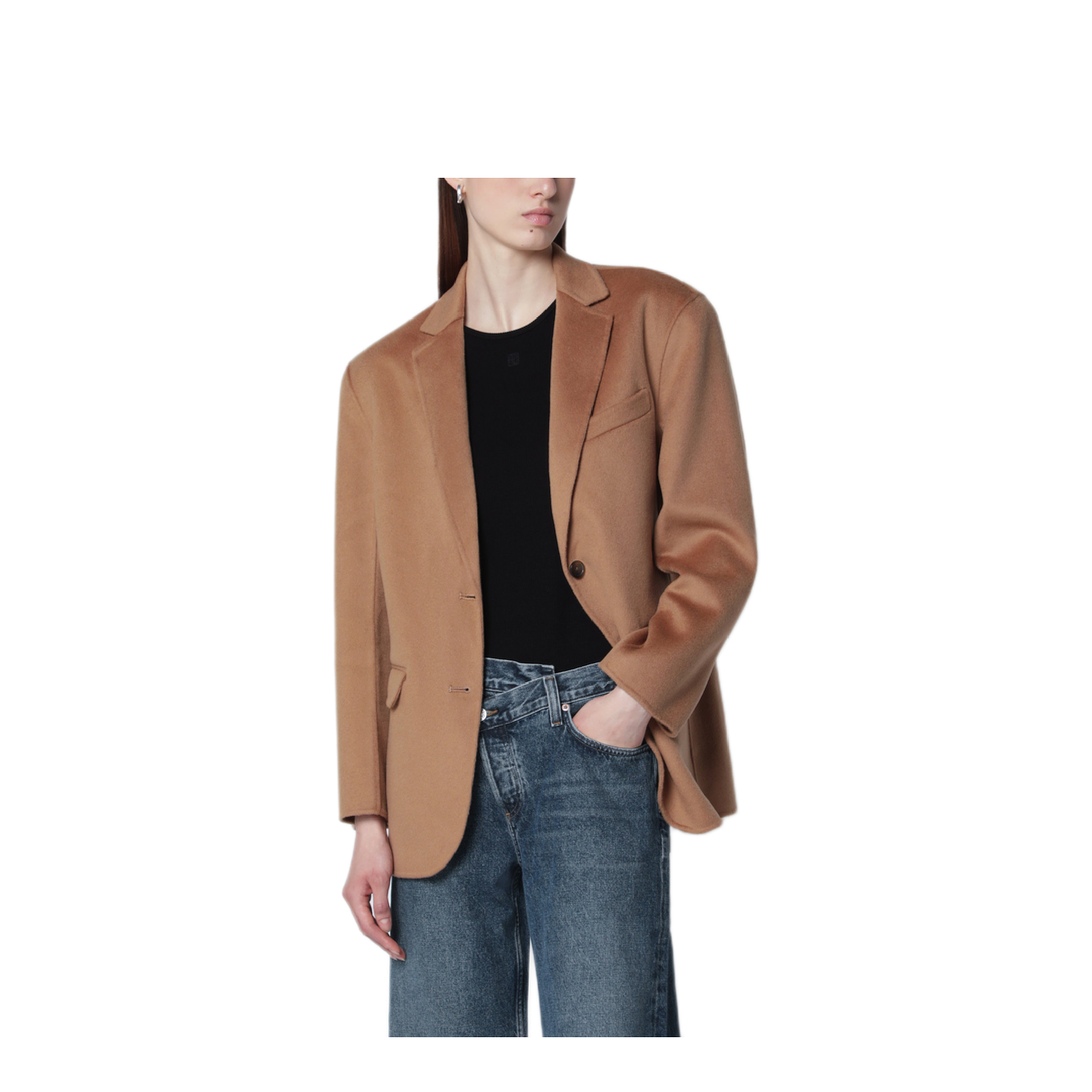 MAYFEYR - Anine Bing - Quinn Blazer In Wool And Cashmere - A-01-7073WO200