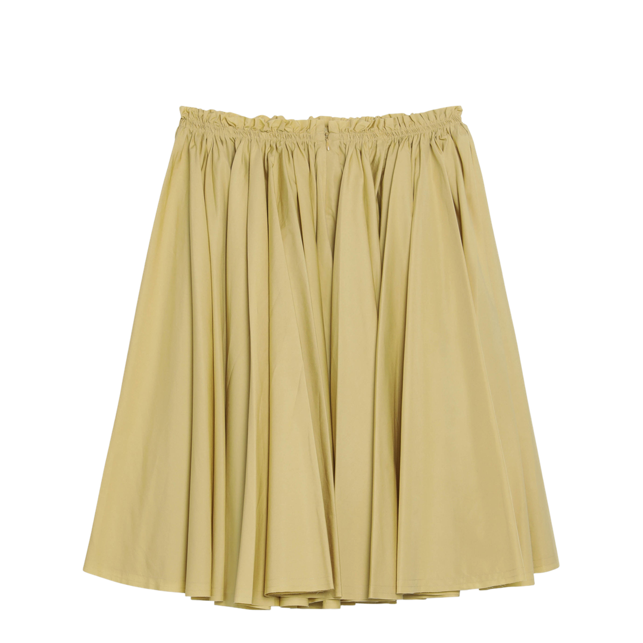 Pastel Yellow Cotton Skirt