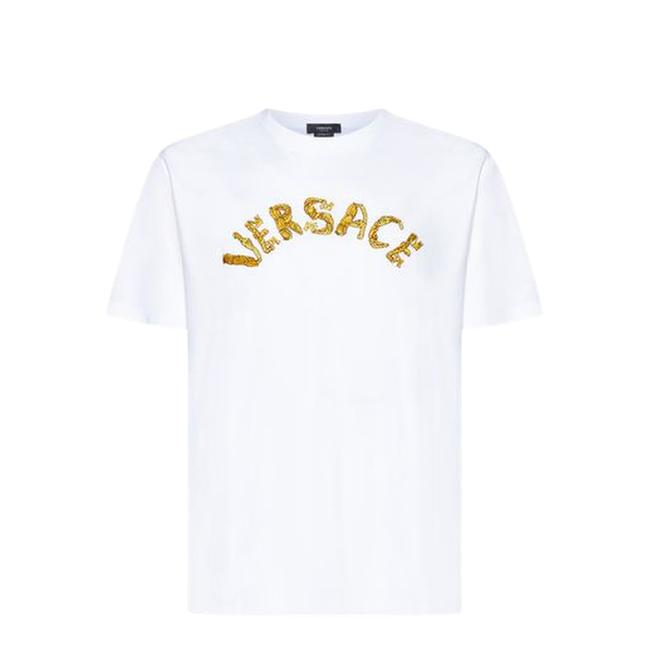 Logo Embroidery T-shirt In White