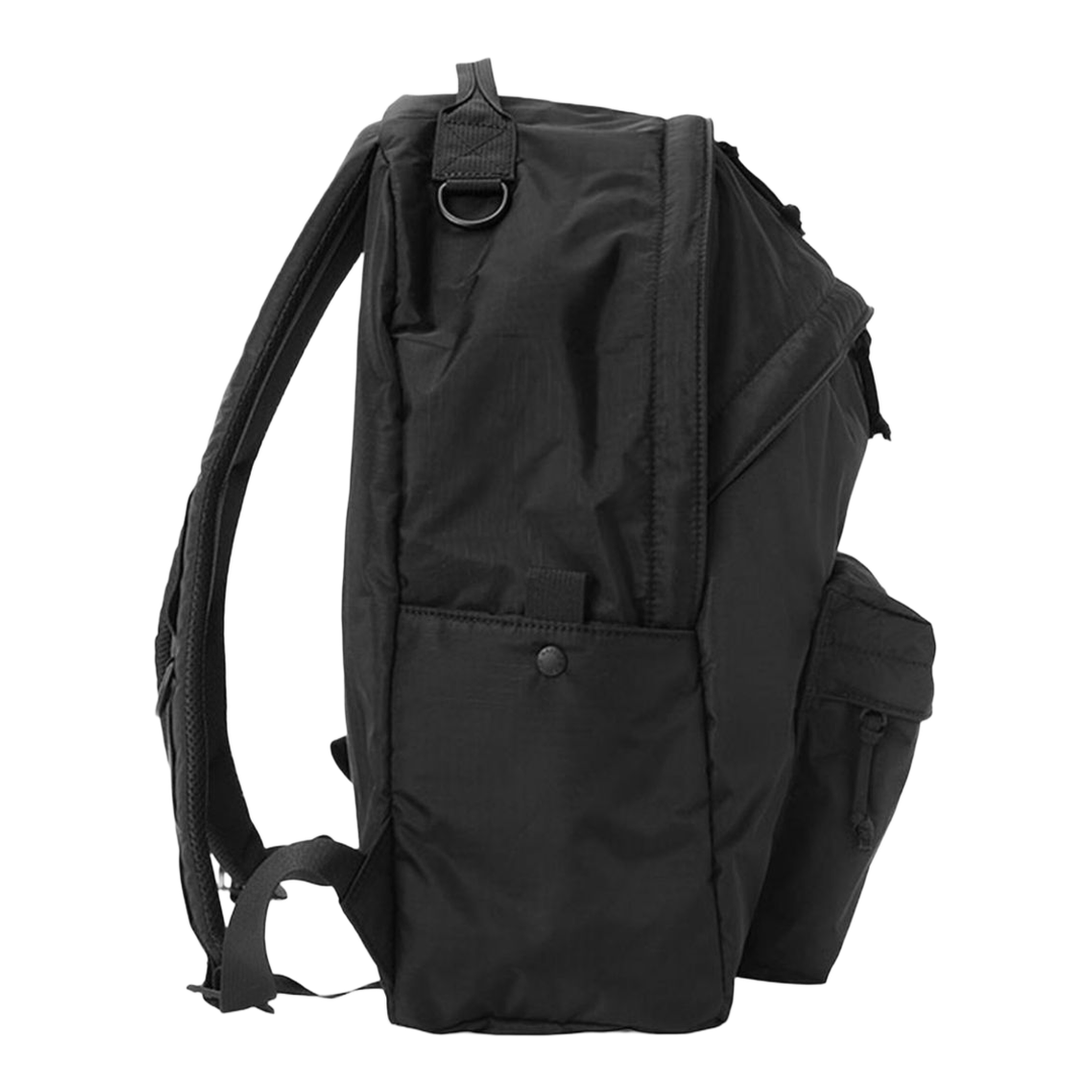 Double Pack Large Nylon Ripstop Backpack - BLACK
