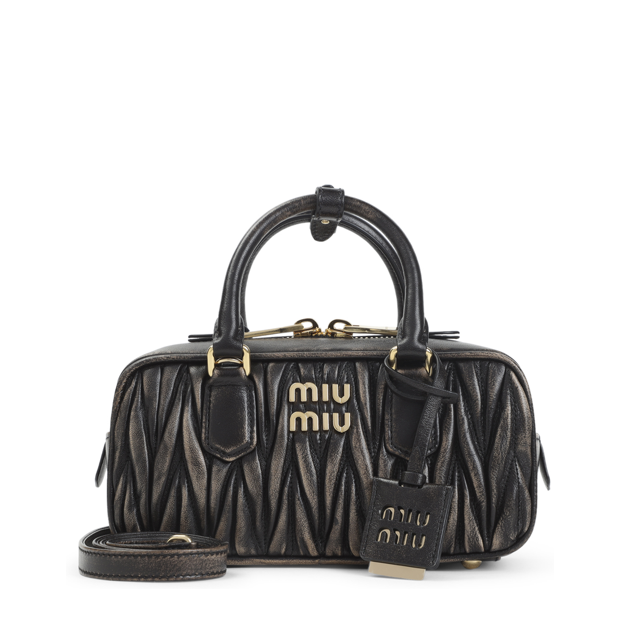 MAYFEYR - Miu Miu - Lamb Leather Shoulder Bag - 5BB142VOONAF6Q