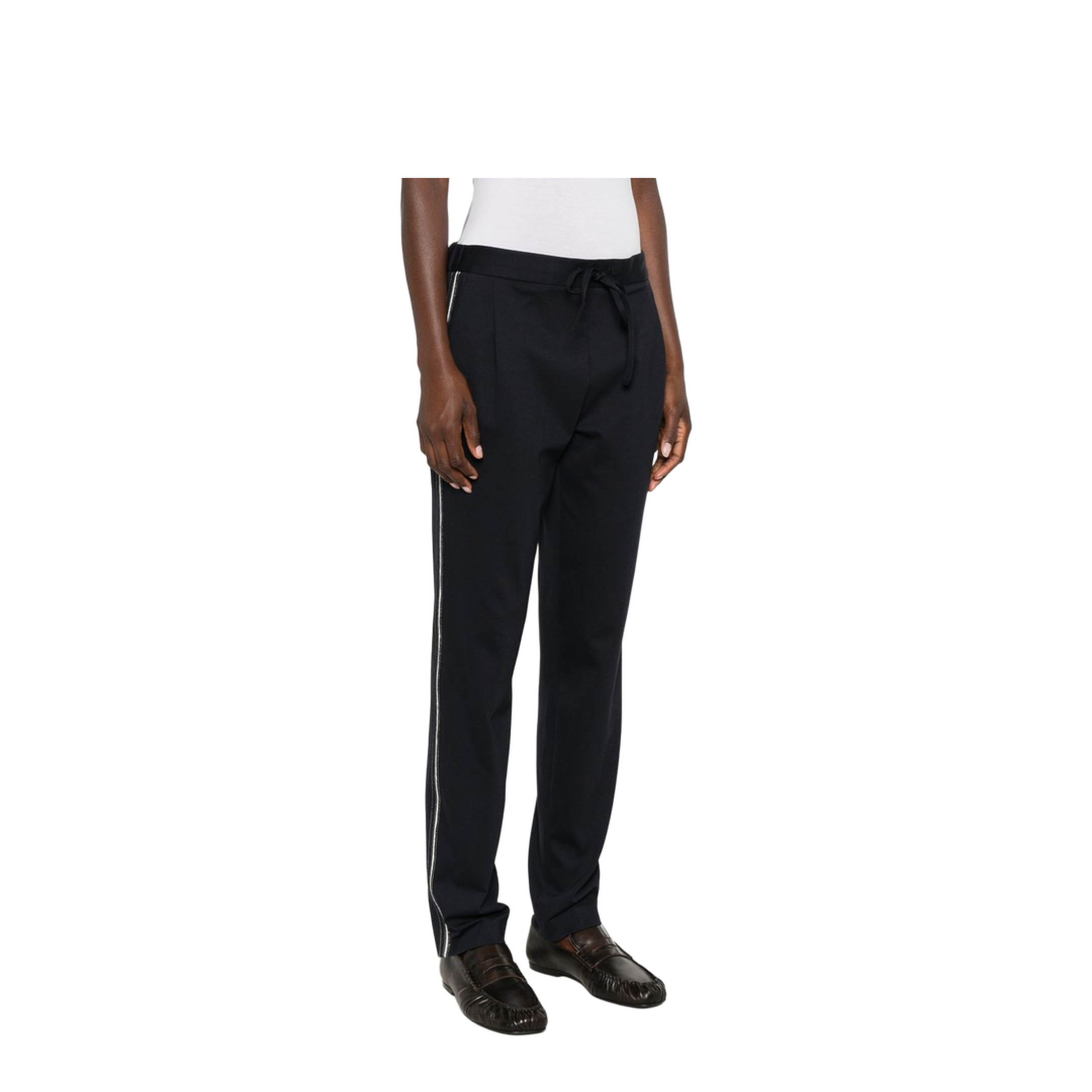 MAYFEYR - Fabiana Filippi - Trousers Navy - PAD216F366M3105146