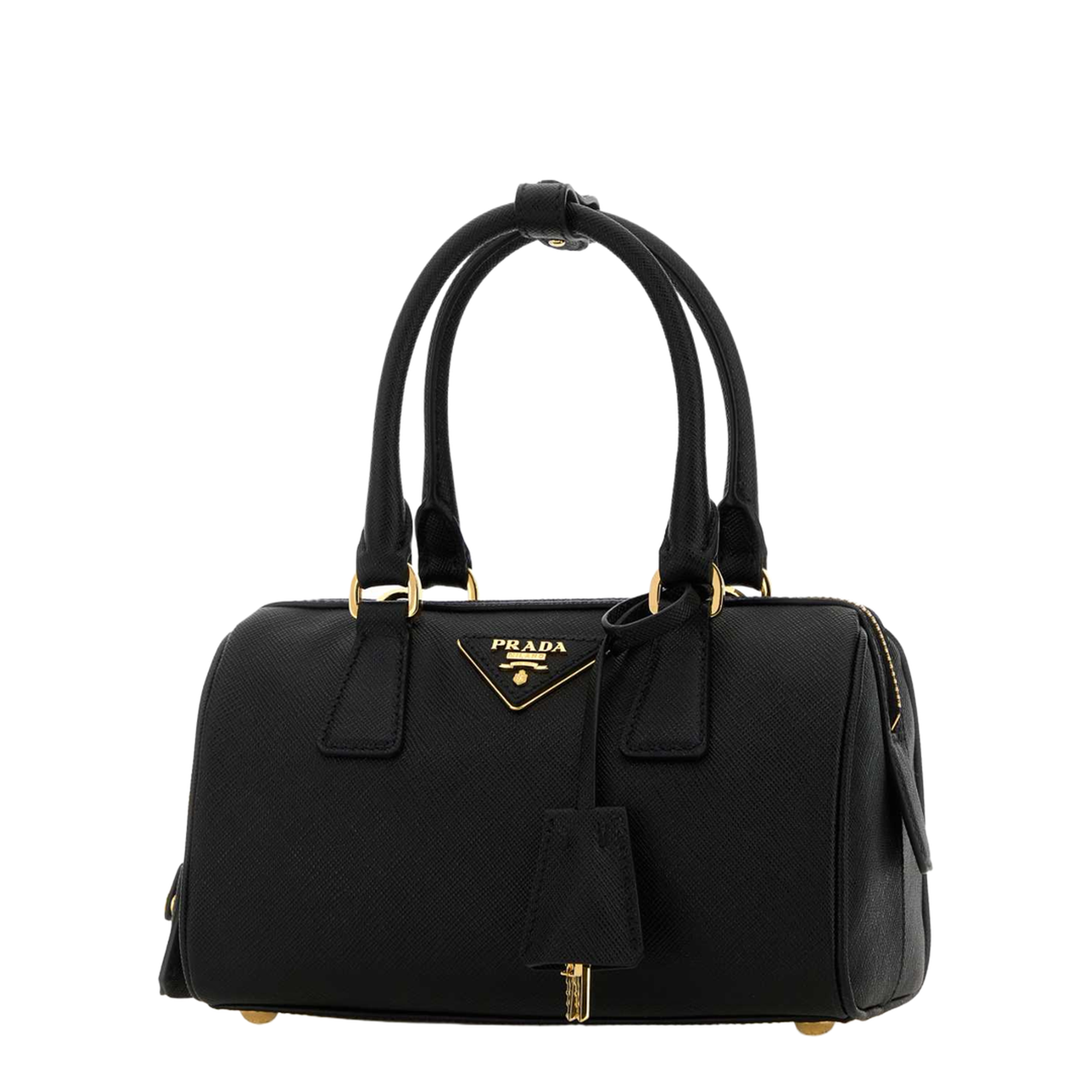 Black Leather Handbag