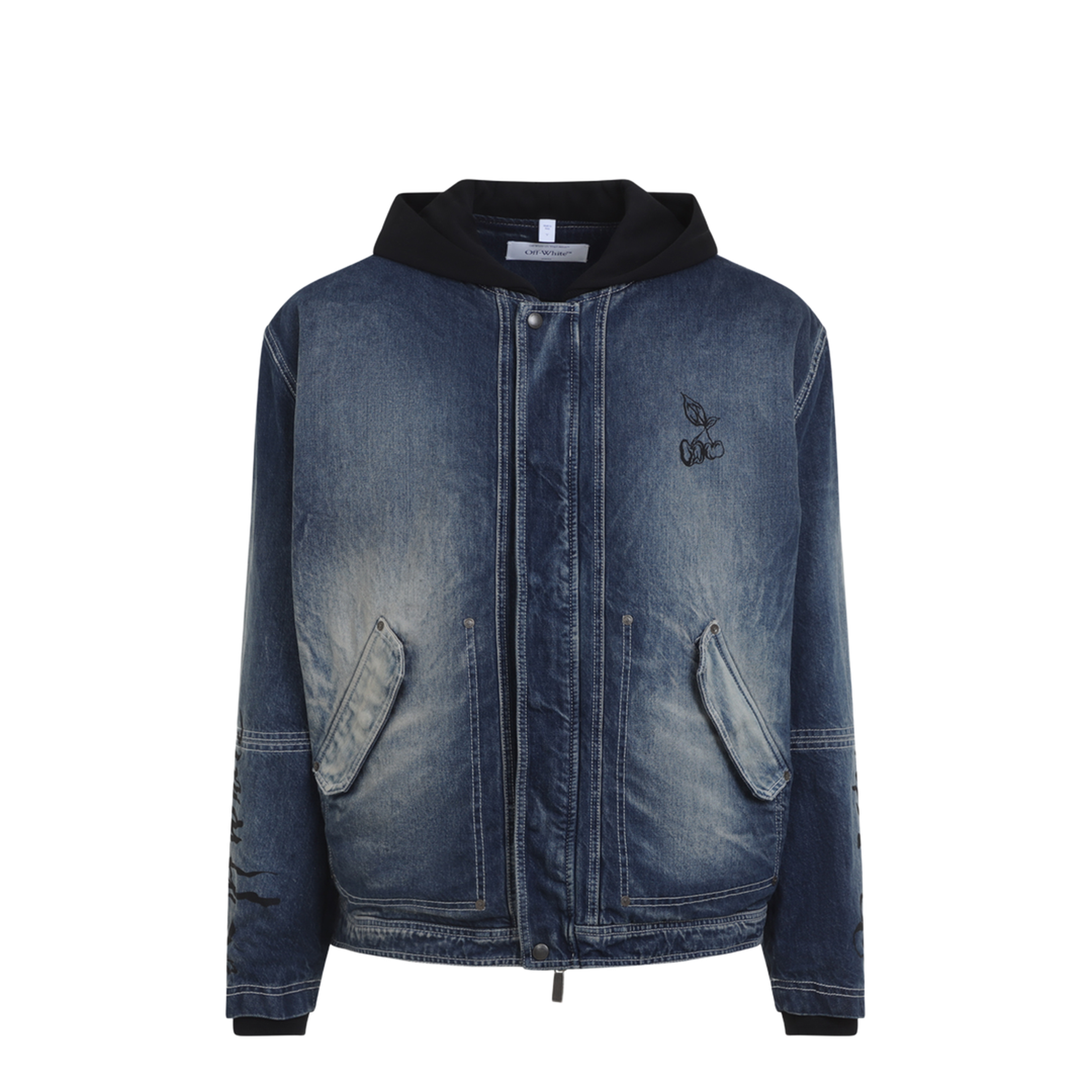 MAYFEYR - Off-White - Cherry Fleece Jacket - 44MYE09MS26D001422