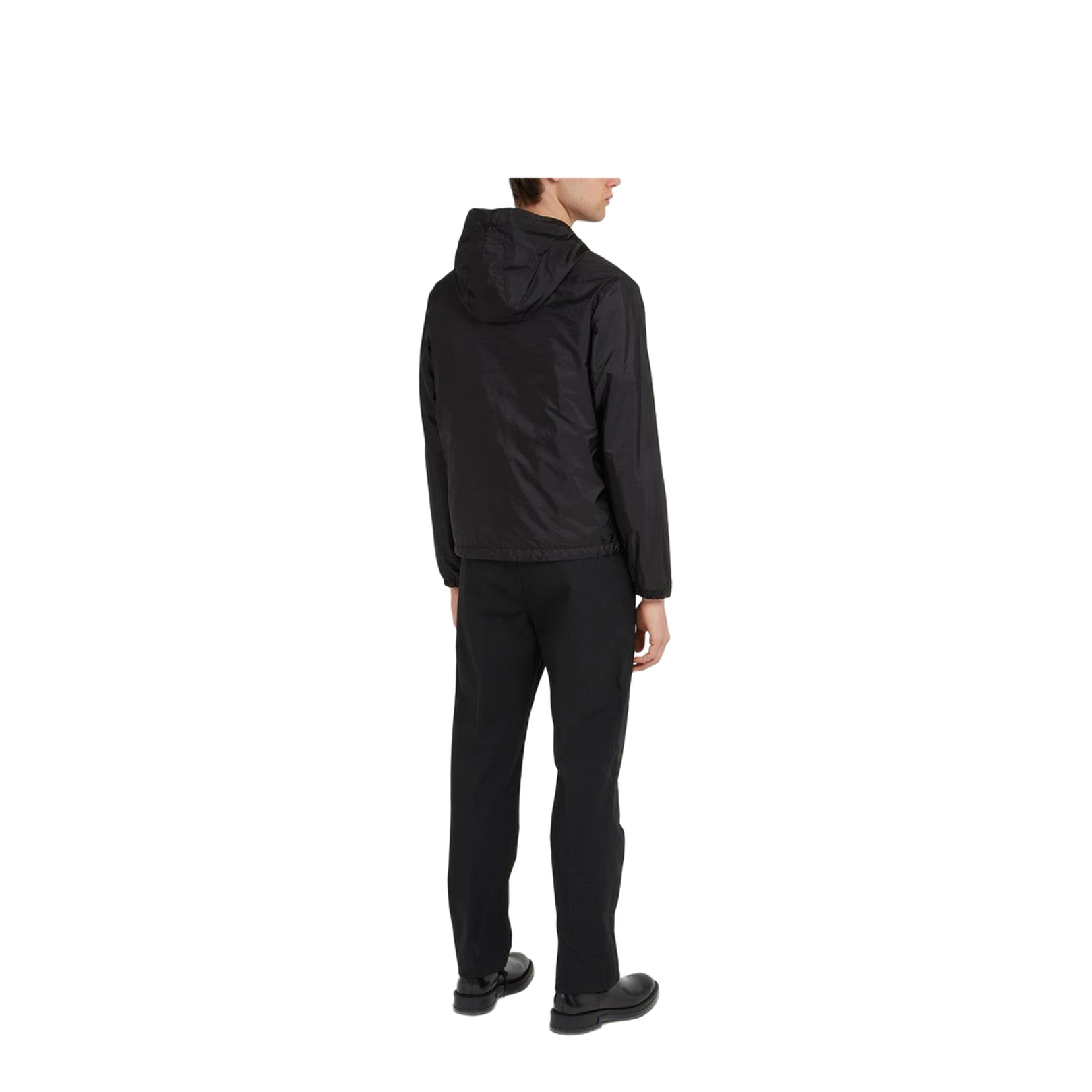 Sarrans Jacket in Black Fabric
