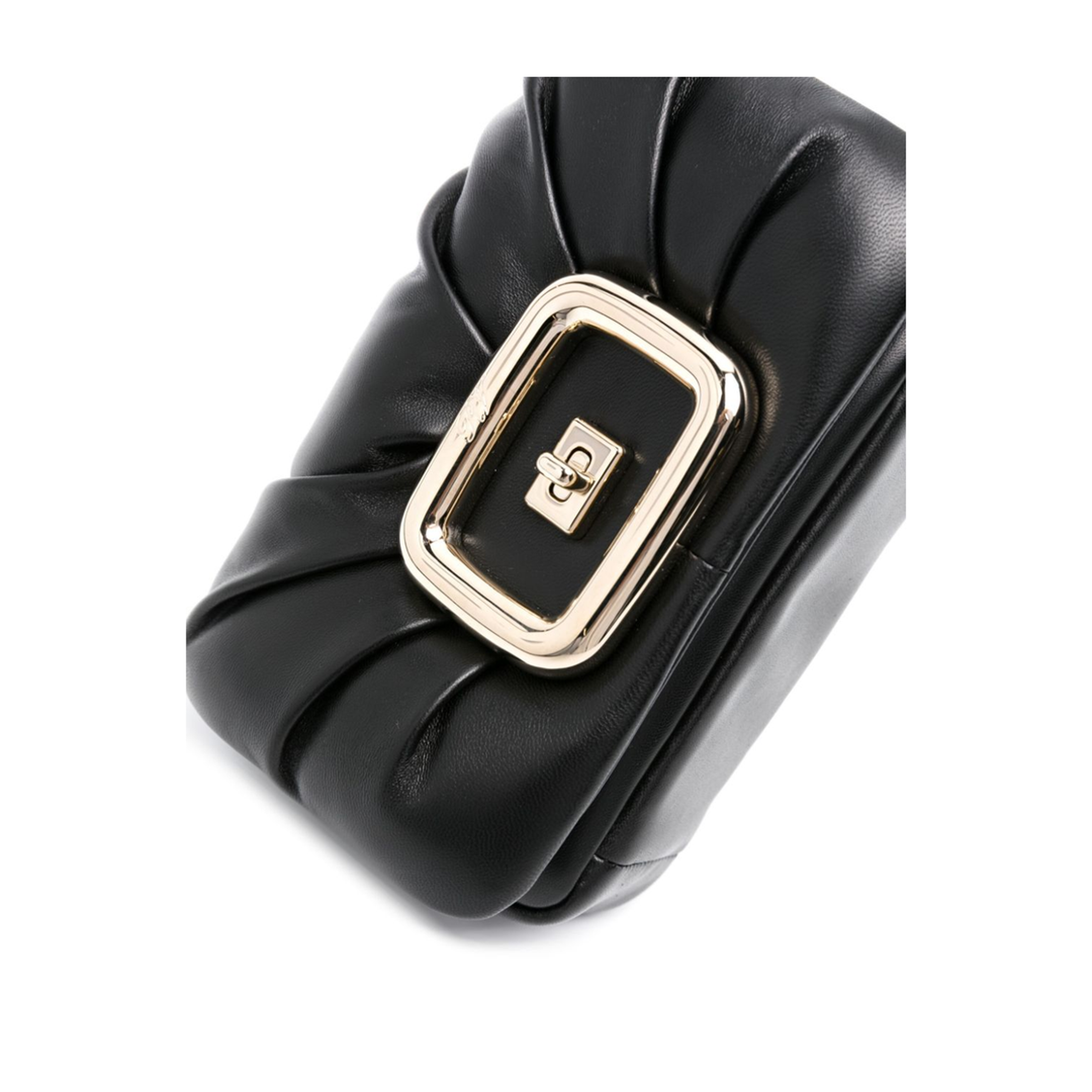 Viv' Choc Mini Bag in leather