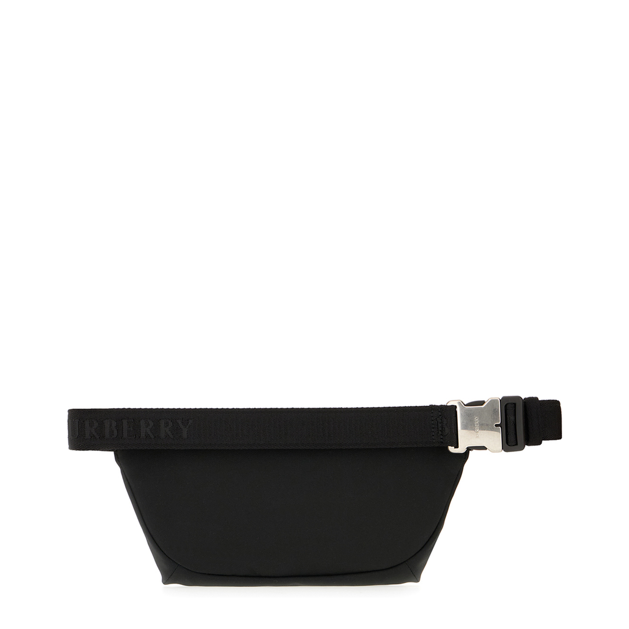 Black Canvas Belt Bag