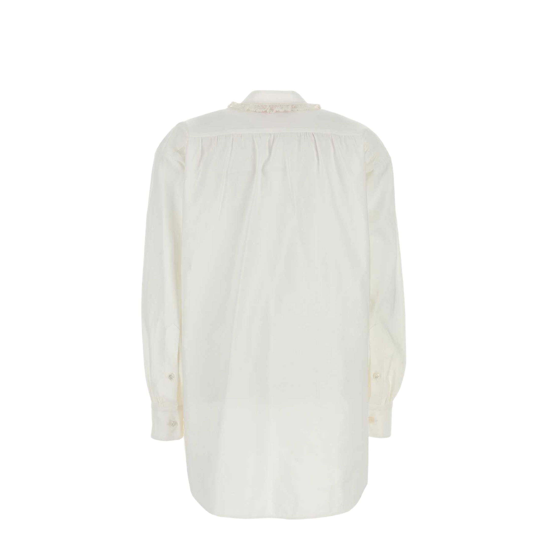 Embroidered Top - White