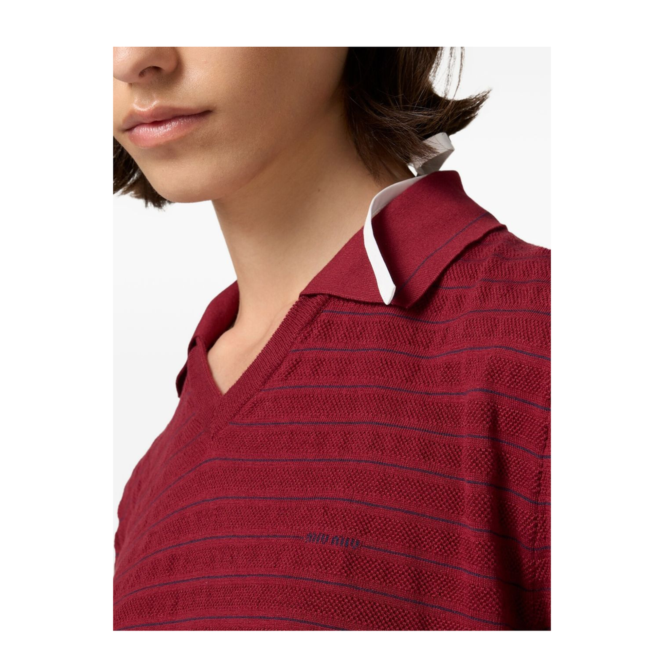 MAYFEYR - Miu Miu - T-Shirts And Polos Red - MML05R184QF0399