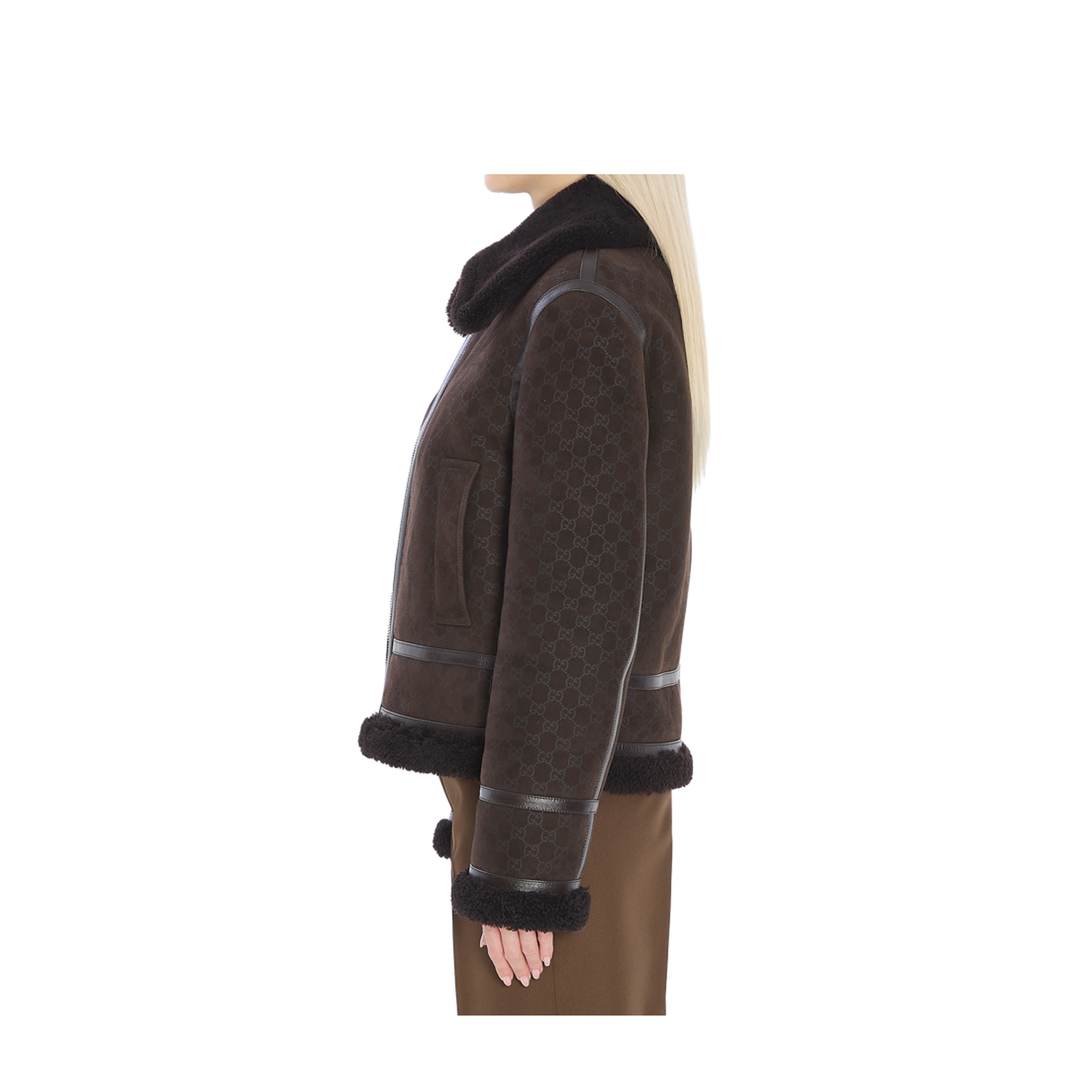 Chocolate Shearling Jacket