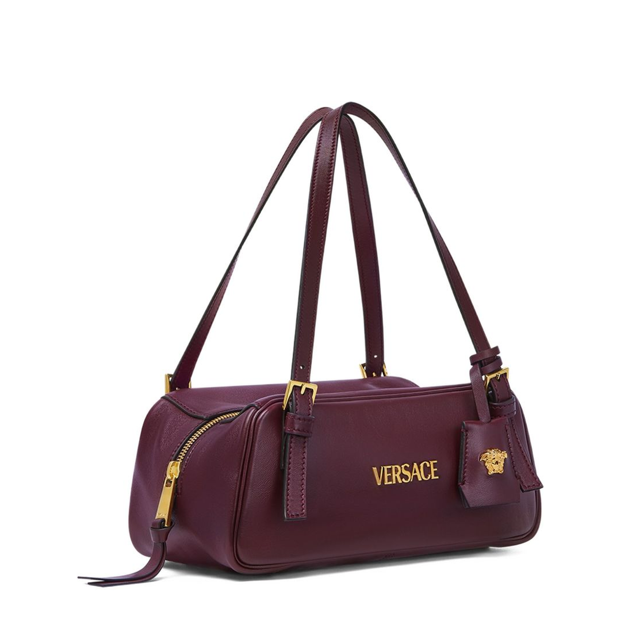 Greek Goddess Baguette Bag Burgundy
