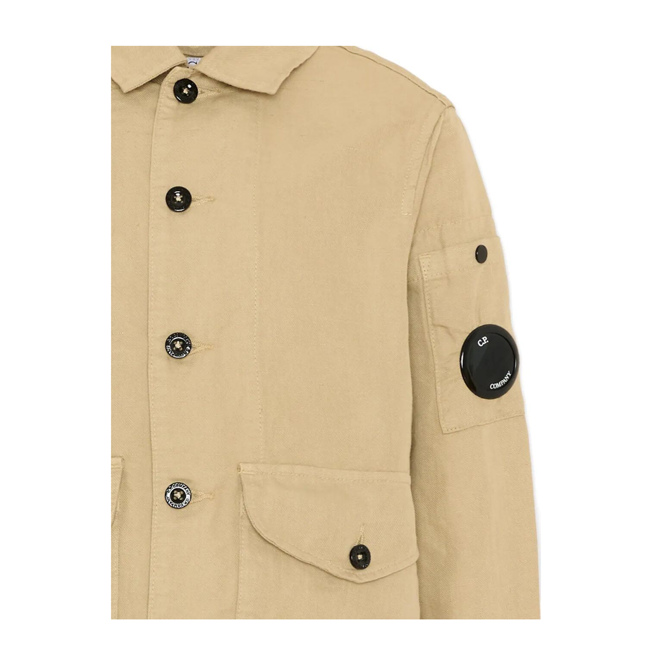 MAYFEYR - C.P. COMPANY KIDS - Button Down Cotton Jacket - CUA006LZC0120129