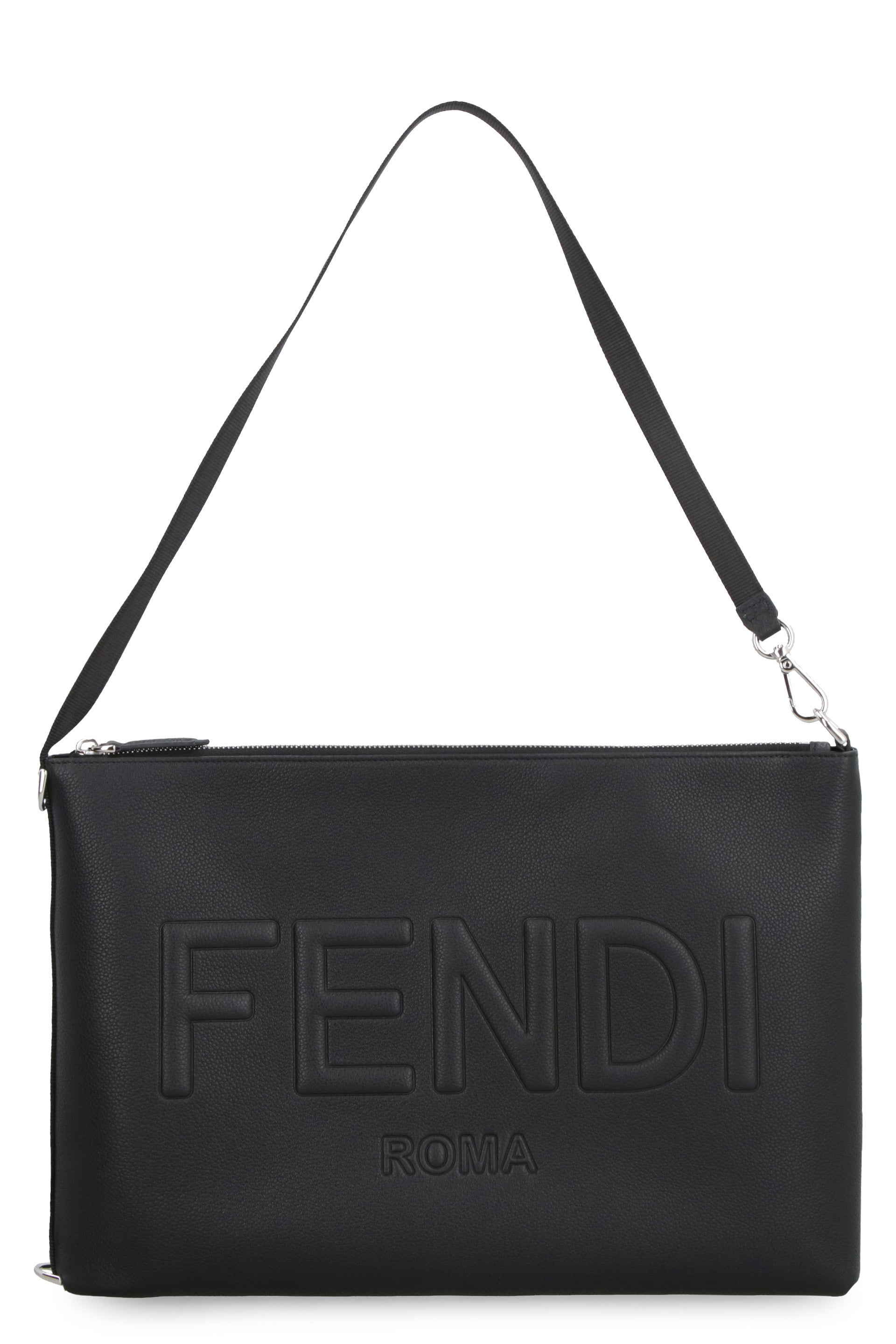 Roma
Black Leather Clutch