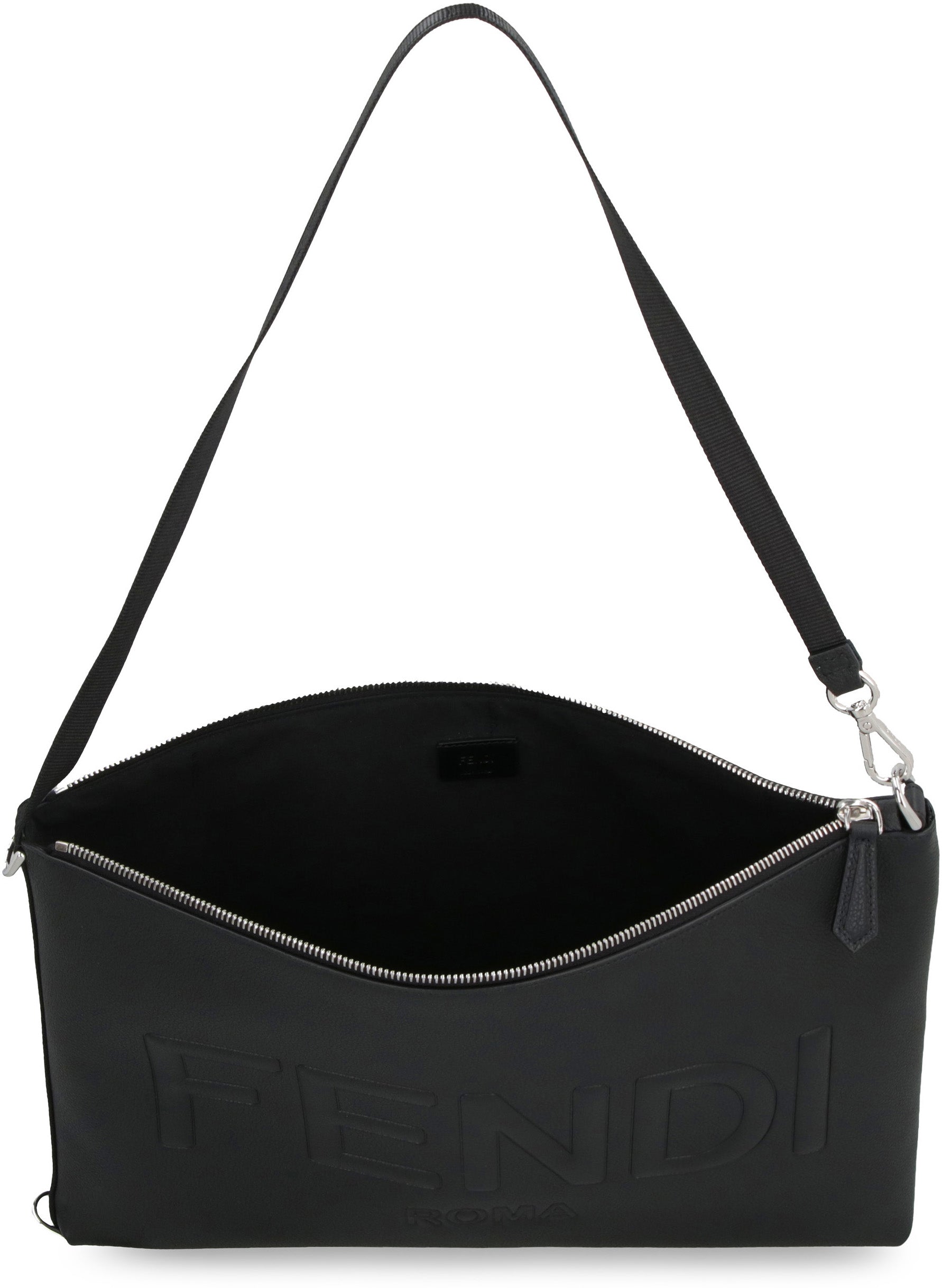 Roma
Black Leather Clutch