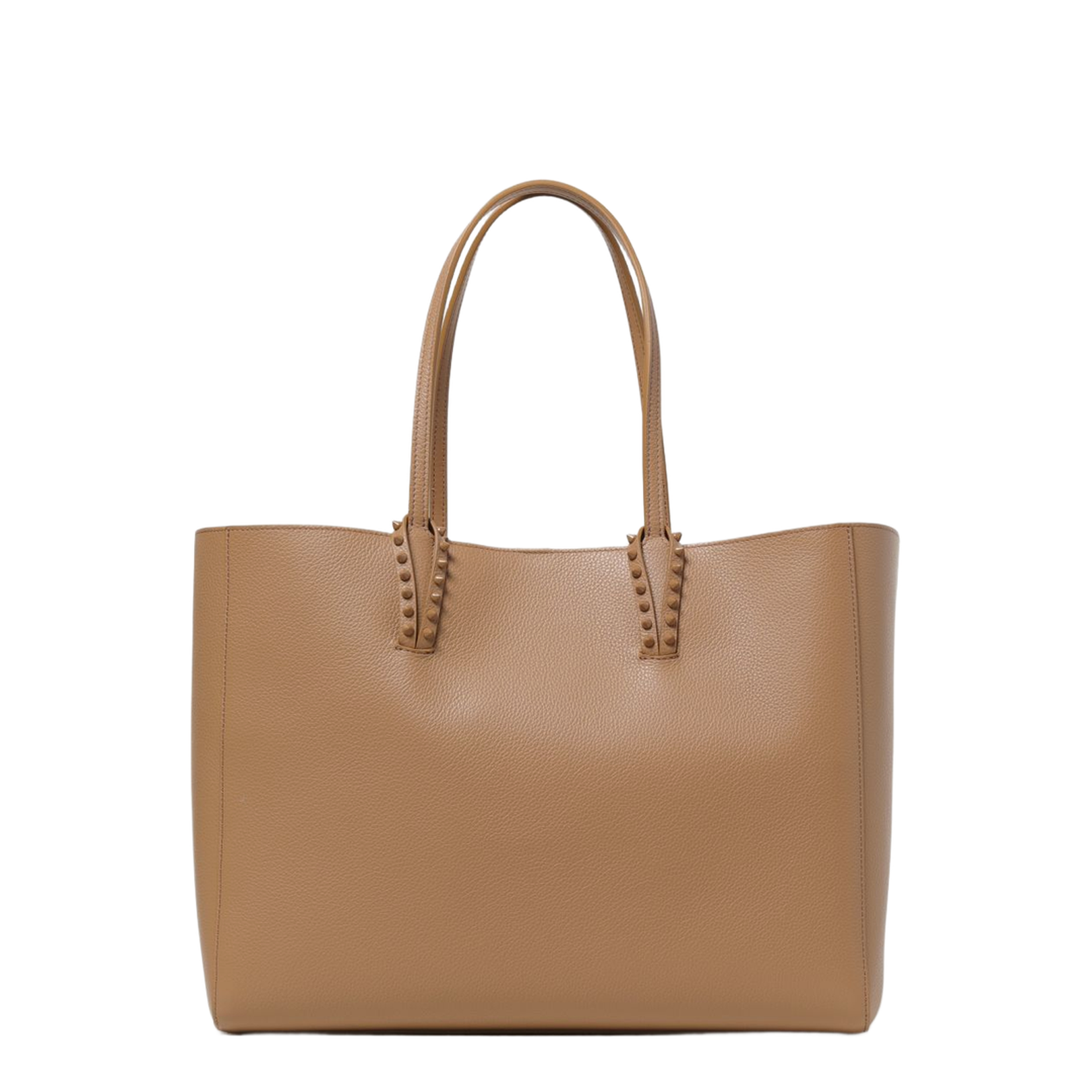 Cabata Large Tote Bag Soft Calf Leather and Spikes