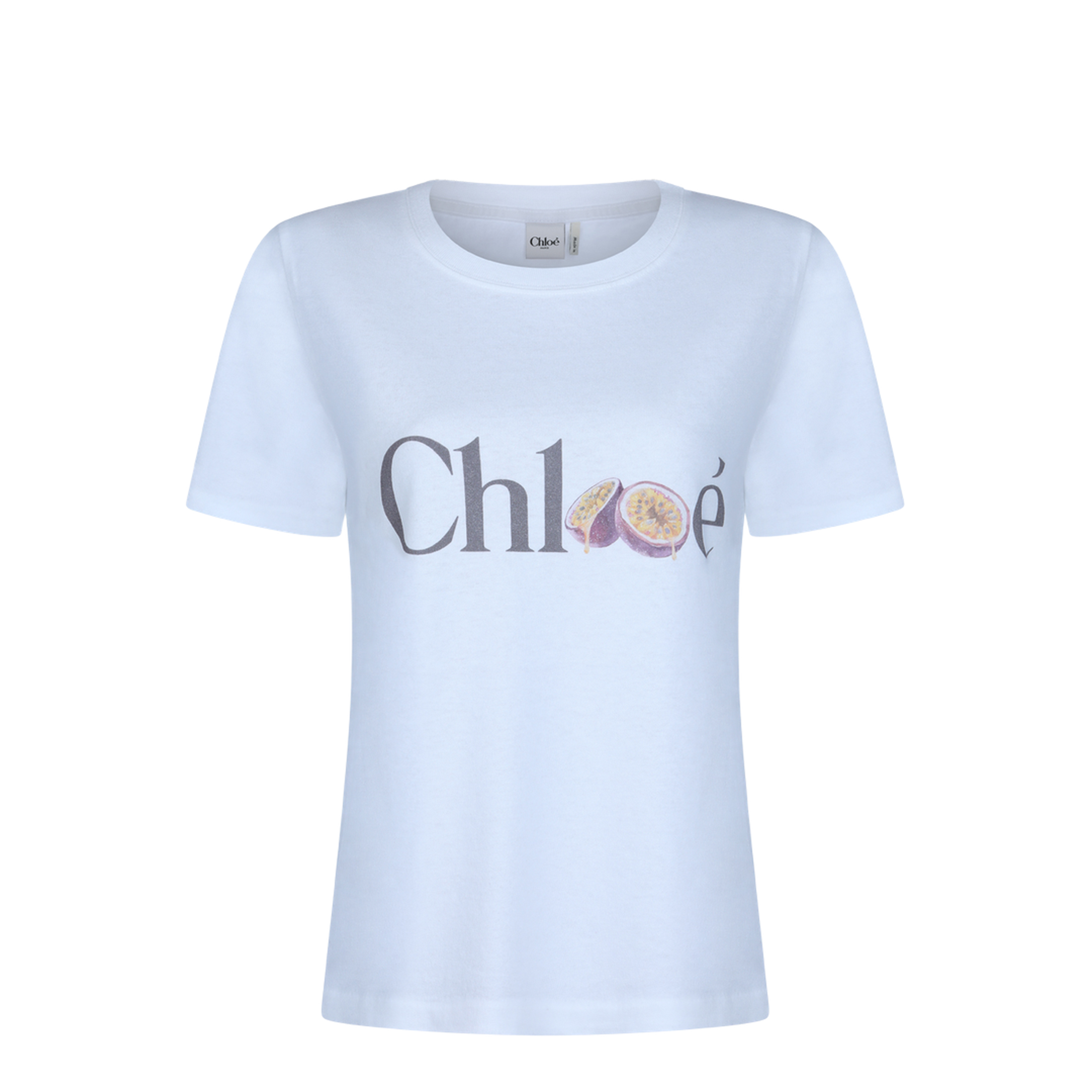 Baby Fit Logo T-Shirt in Cotton Jersey White