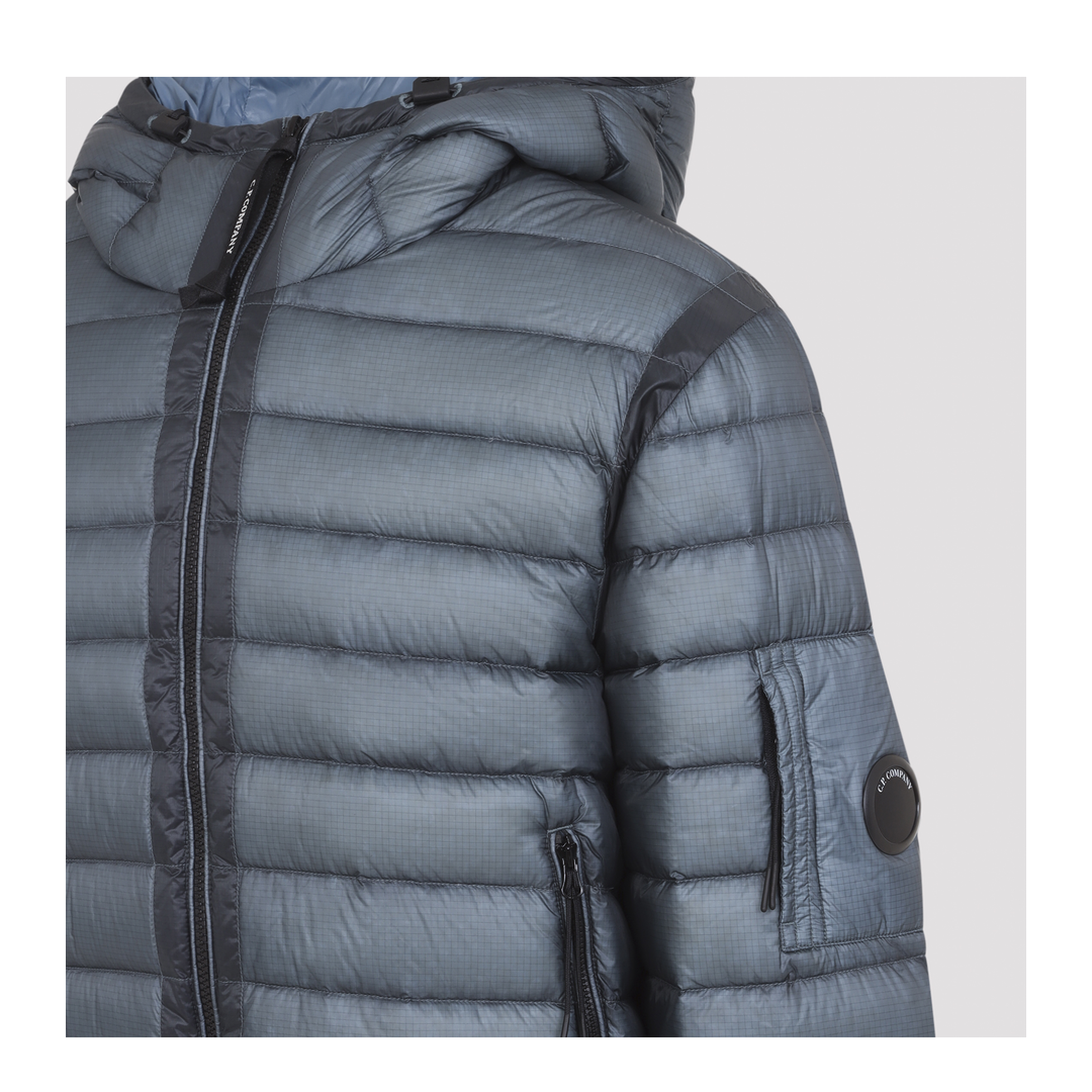 MAYFEYR - C.P. Company - Shell Hooded Lens Down Jacket - 21CMOW751A110416A871