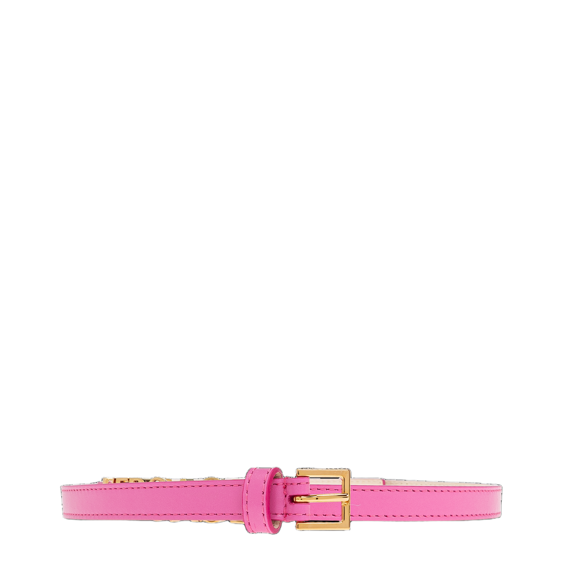 Women's Leather Belt Pink