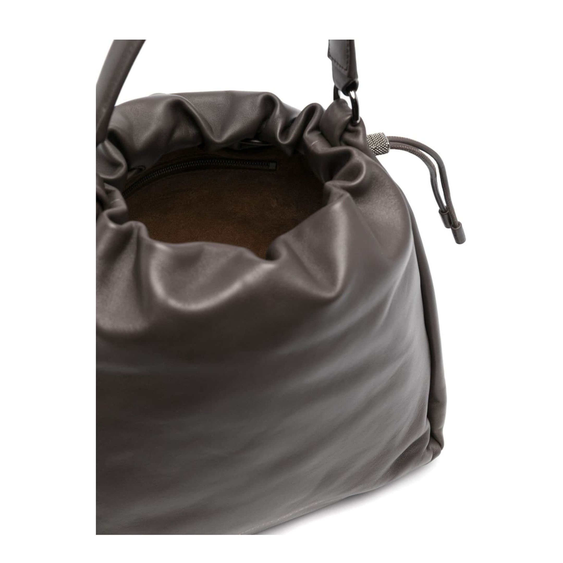 Bucket Mellow Leather Handbag