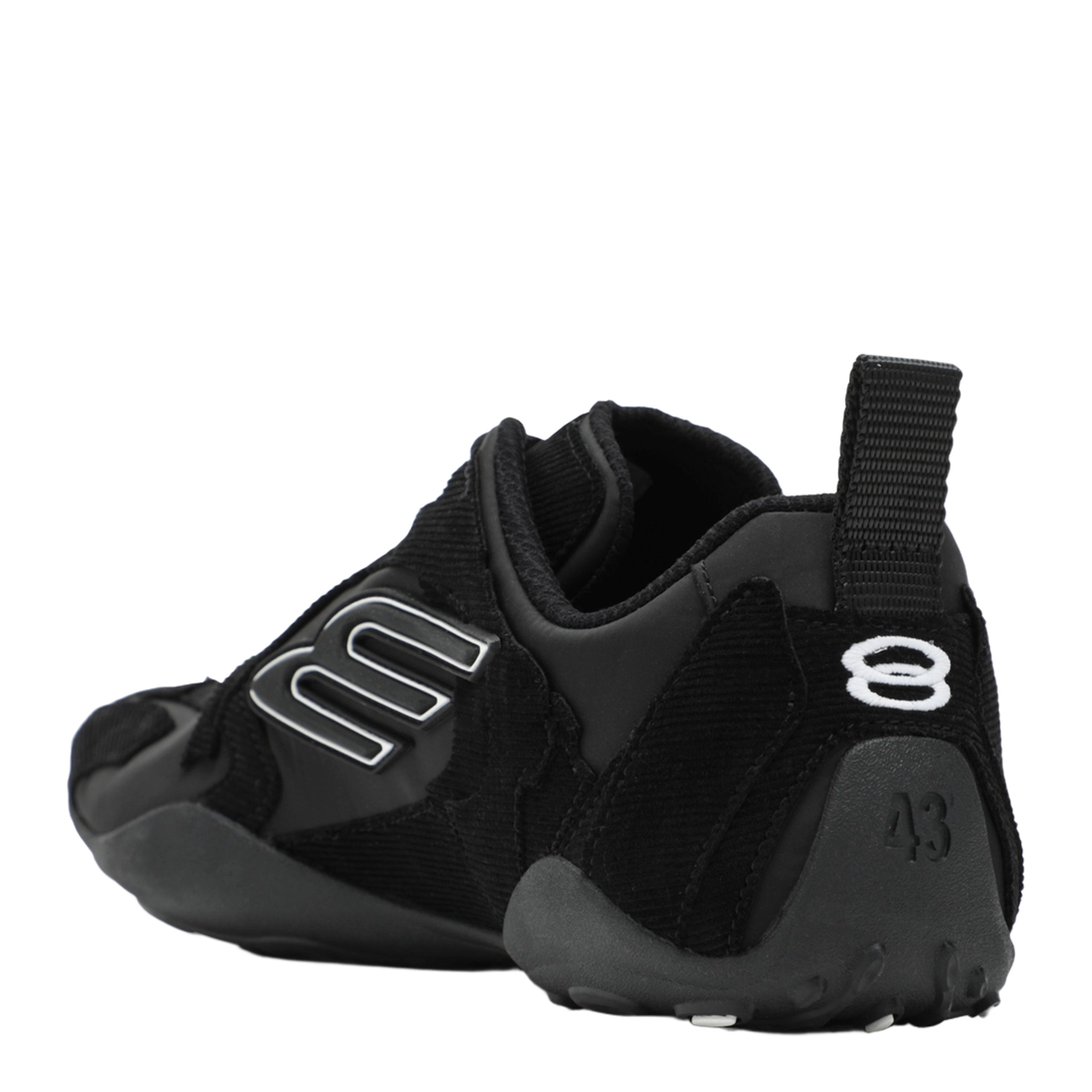 Monday Ultra Black Sneakers