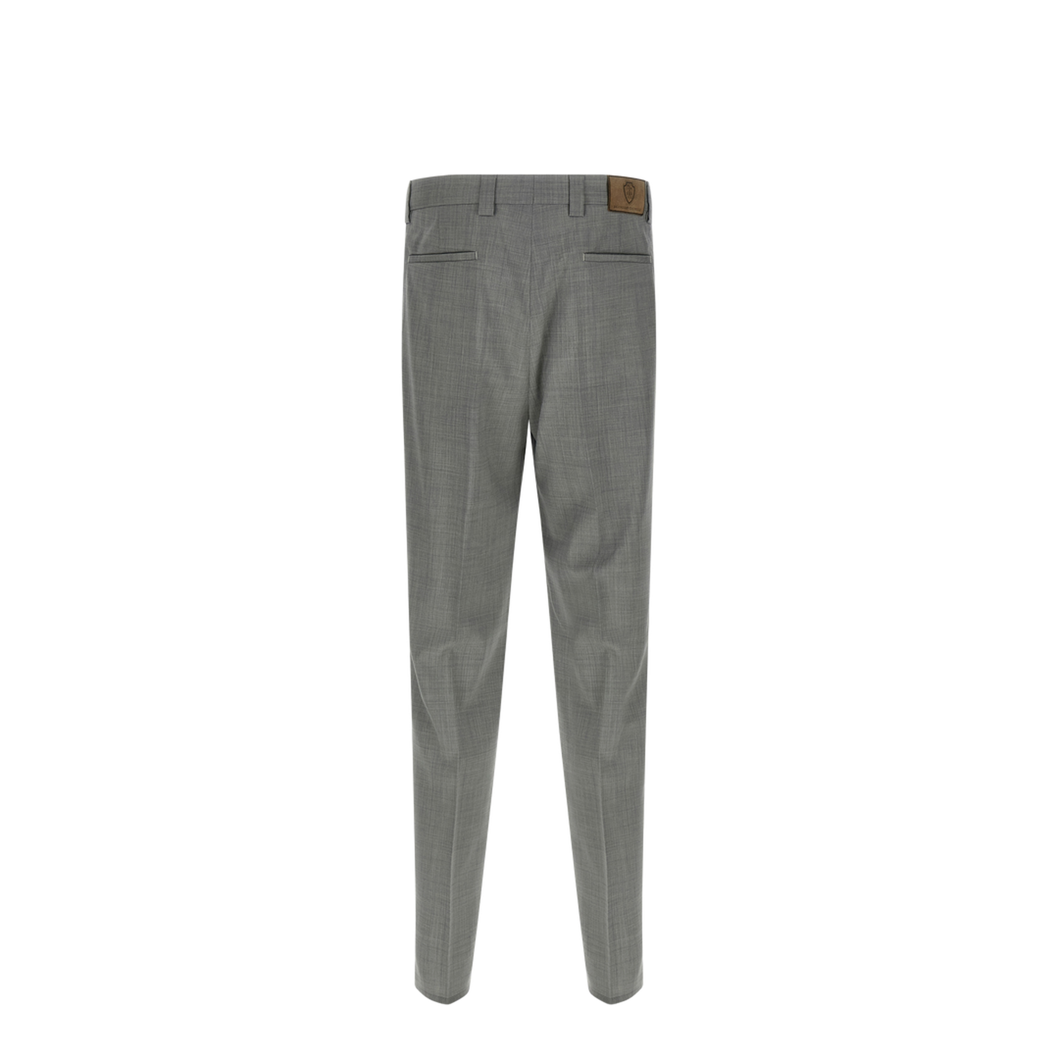 Mlange Wool Pants - Grey
