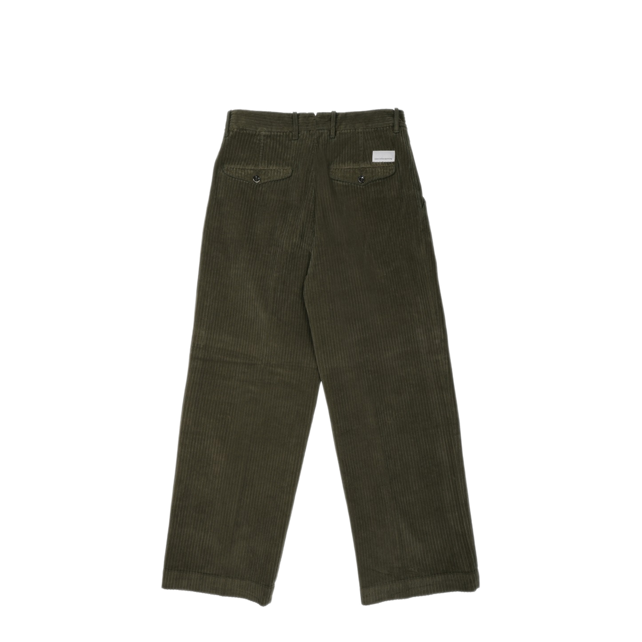 MAYFEYR - nine:inthe:morning - Cotton Ribbed Trousers - PHL07U32OLIVA