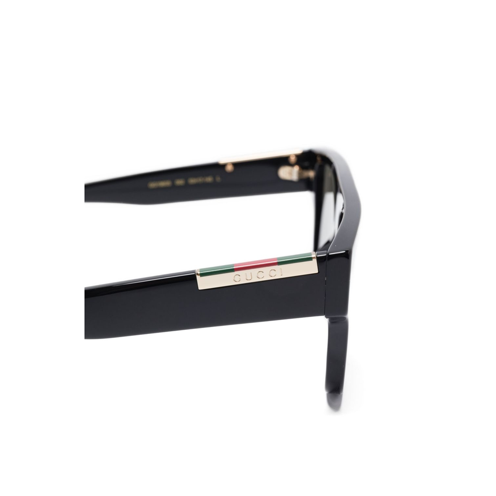Rectangular Frame Sunglasses in Black