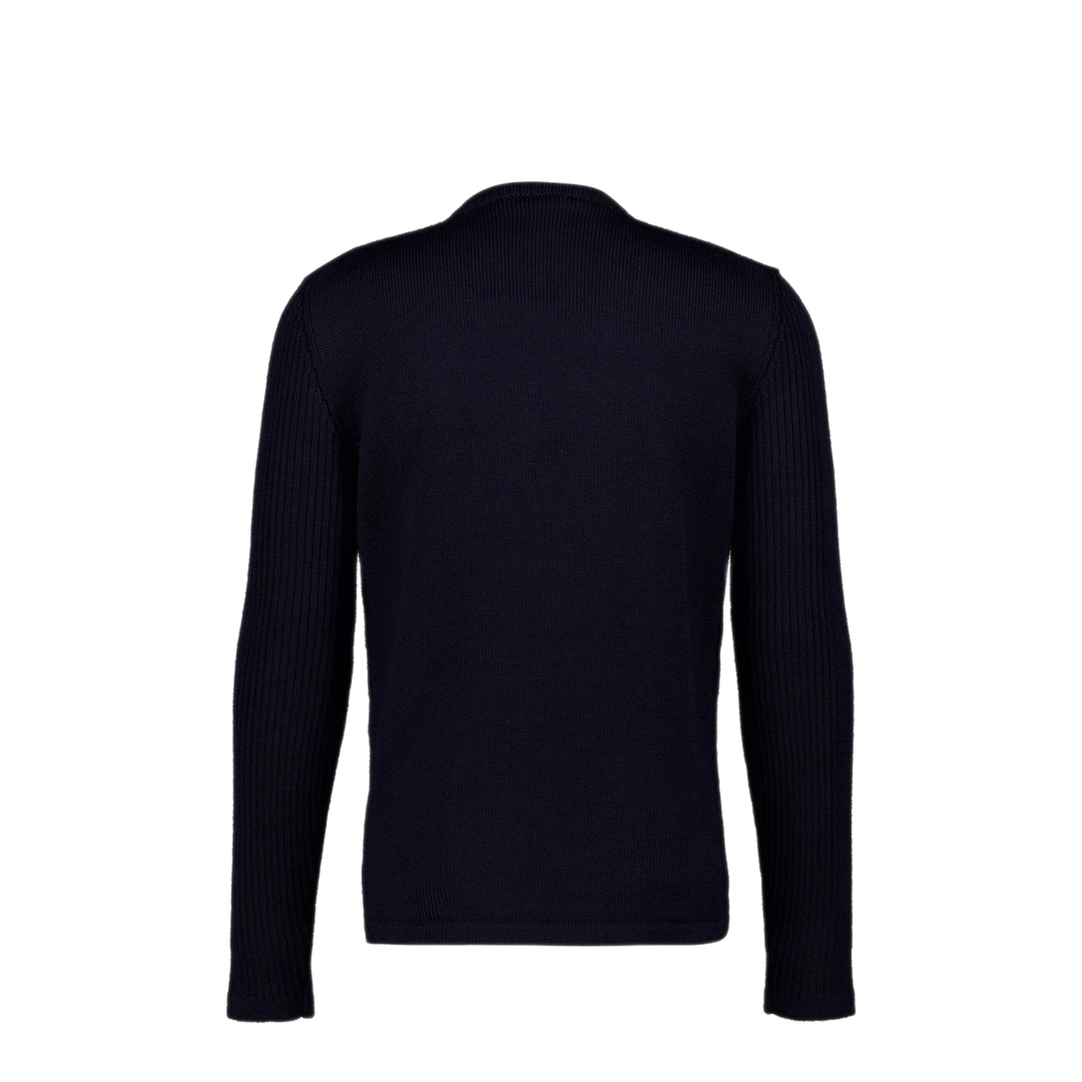 MAYFEYR - Prada - Wool Sweater With Nylon Patch Pocket - UMB049SWMO1W4XF0008