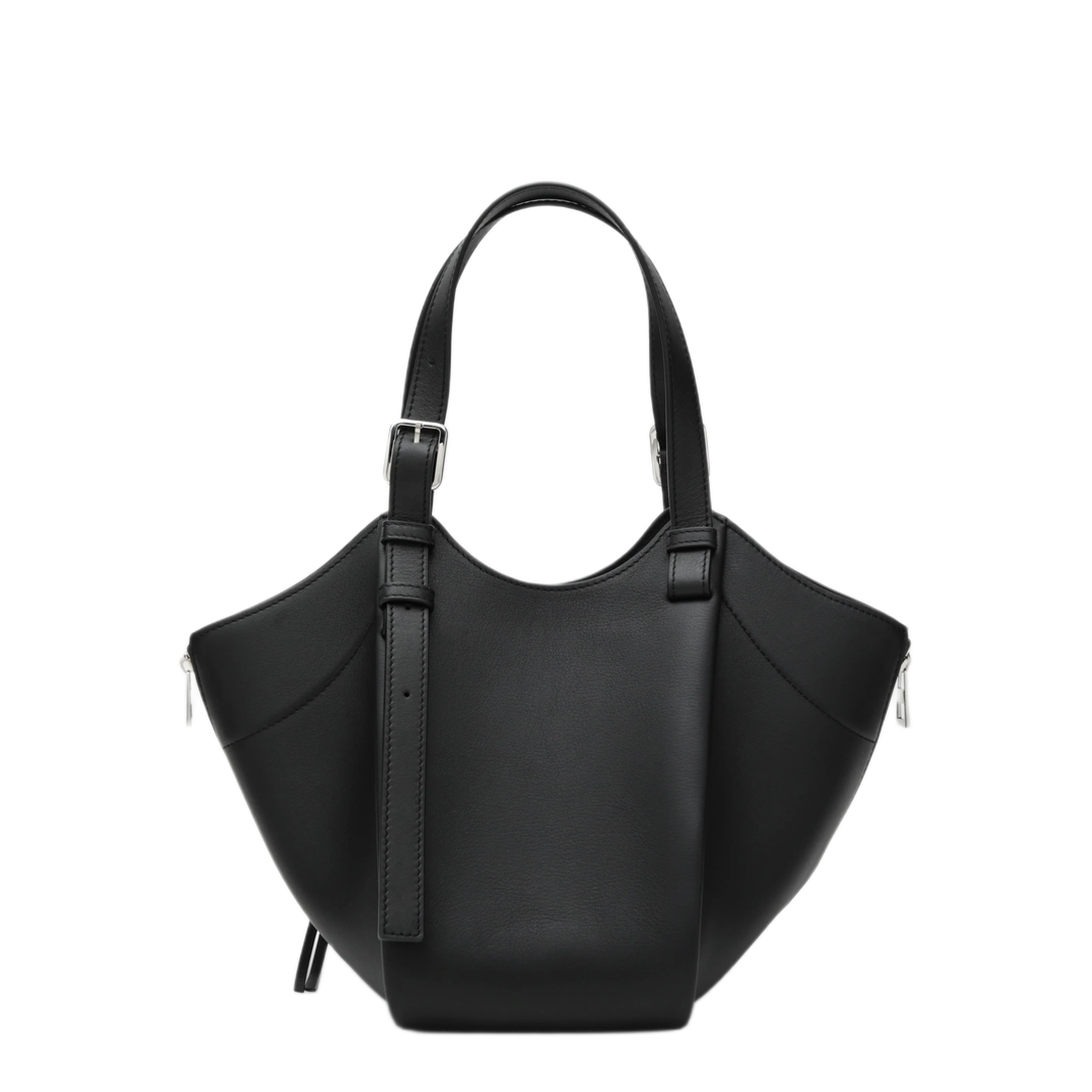 MAYFEYR - Loewe - Black Leather Hammock Flip Bag - A538HHBX07LE1100
